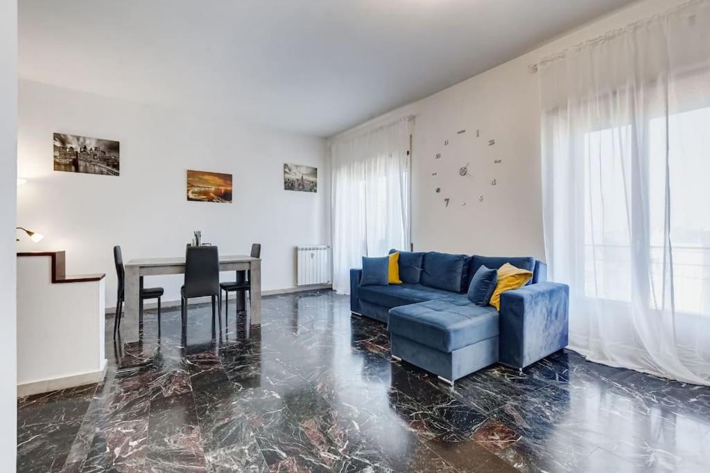 Two-Bedroom Apartment with Balcony and Terrace