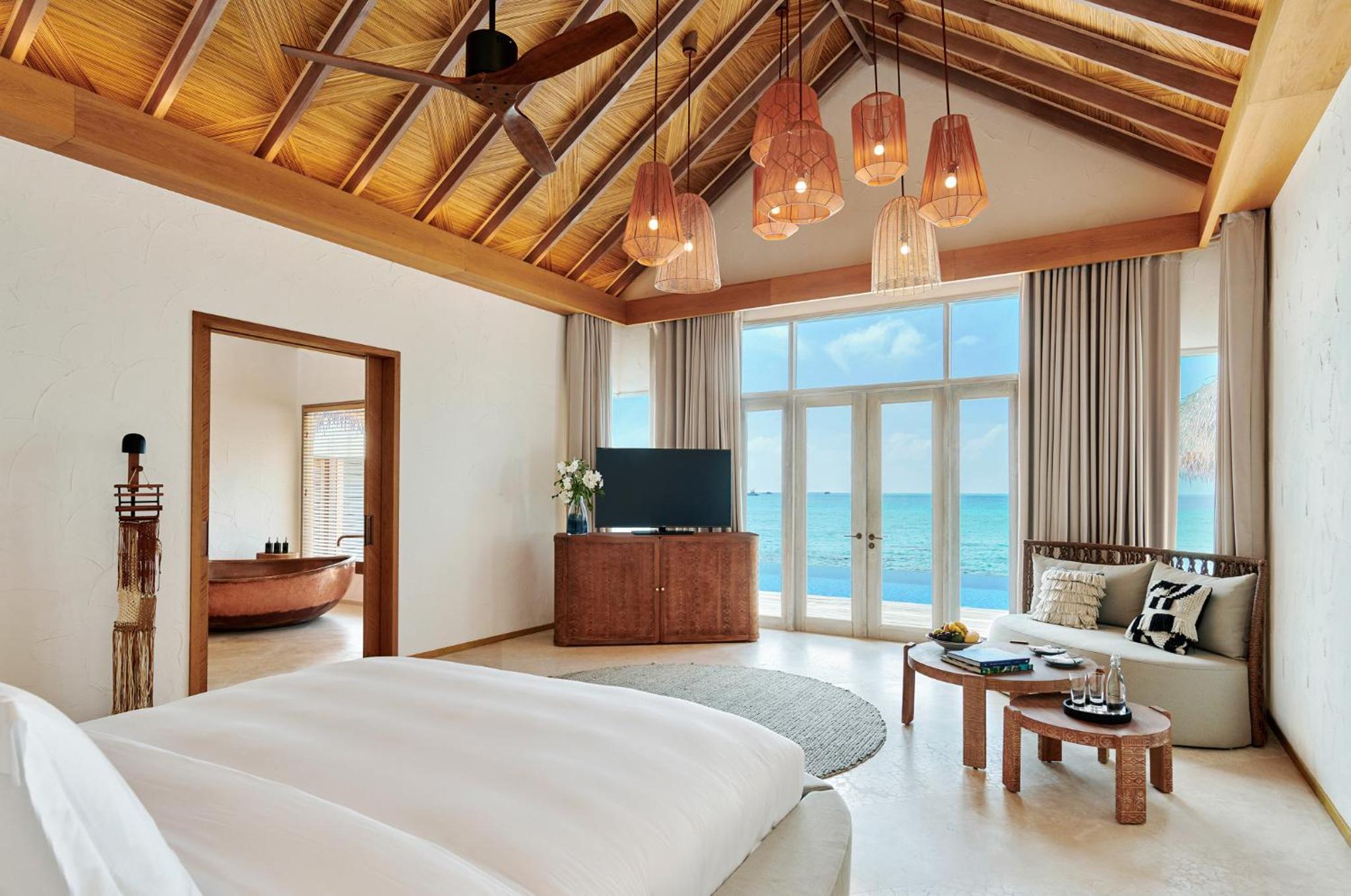 Three Bedroom Sunset Water Villa With Pool
