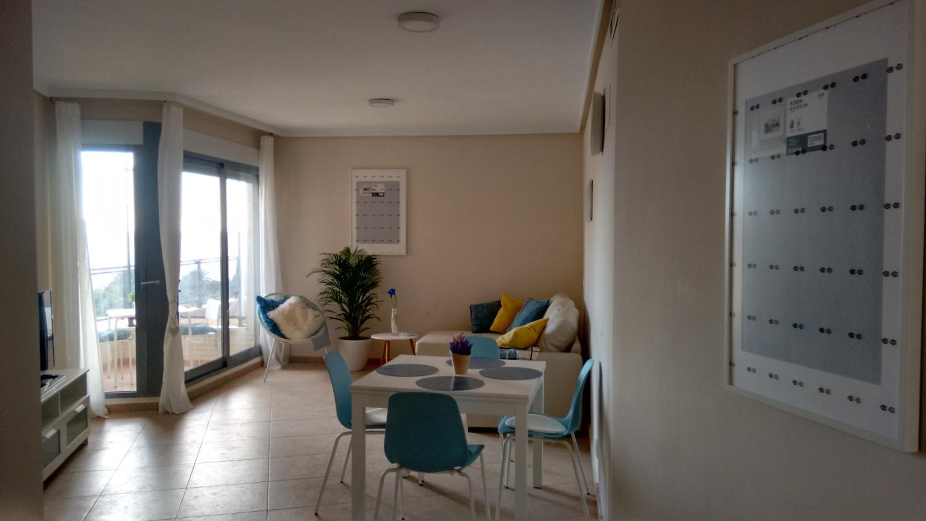 Apartamento con vista al mar