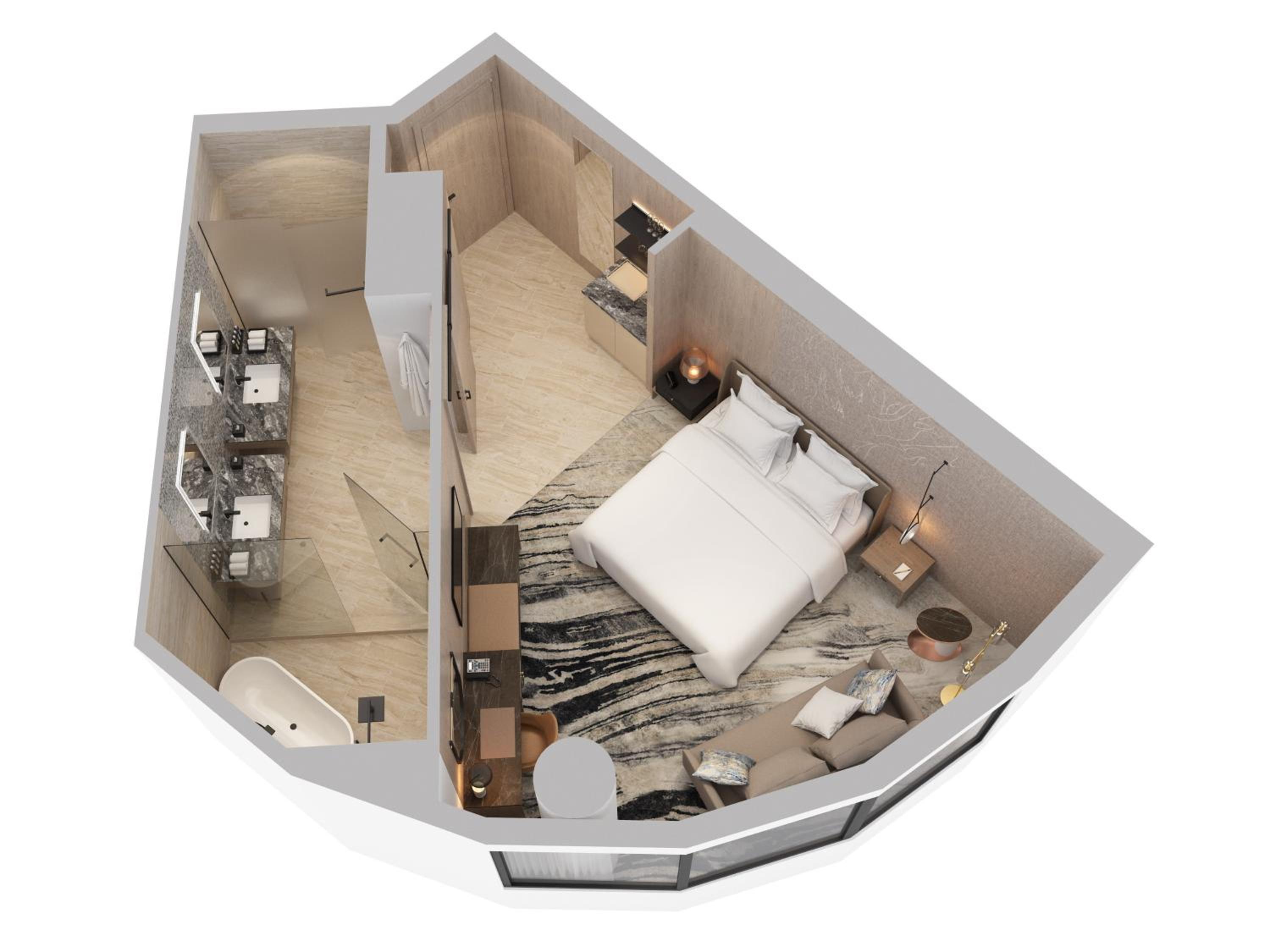 Premium Corner King Room - Photo 12