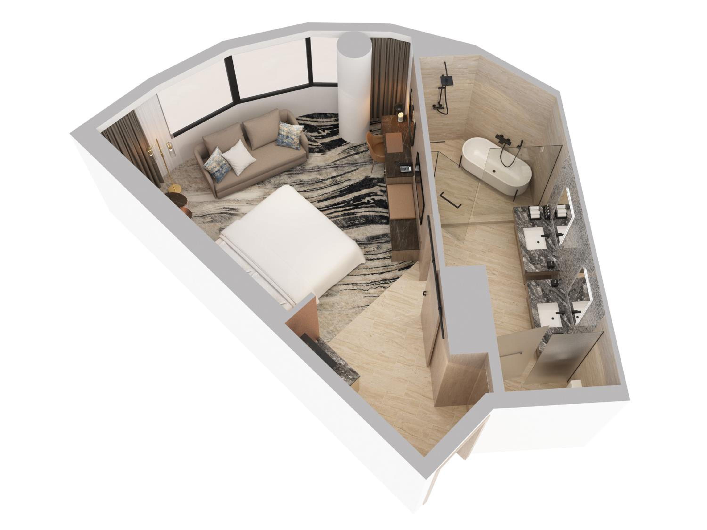 Premium Corner King Room - Photo 11