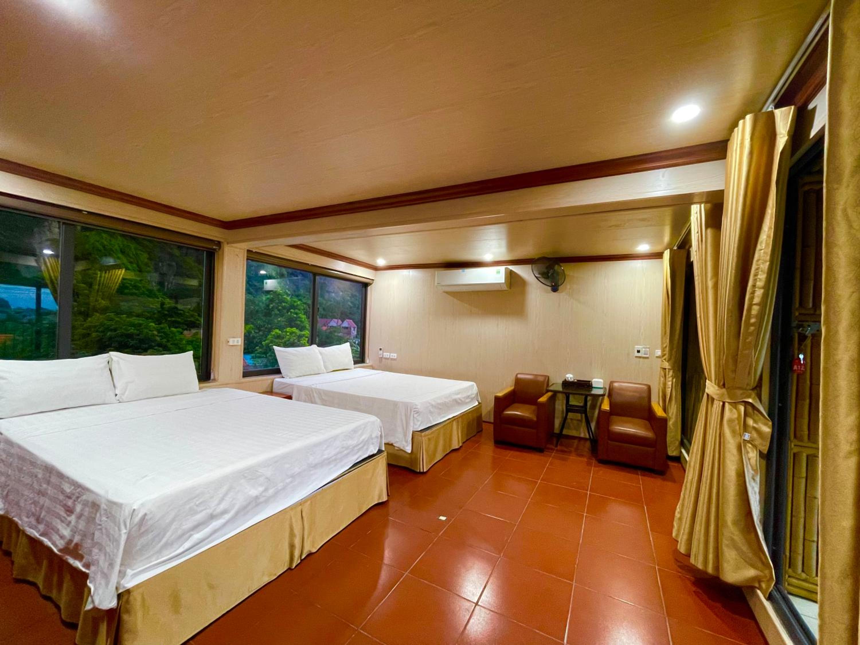 Twin Room With Pool View