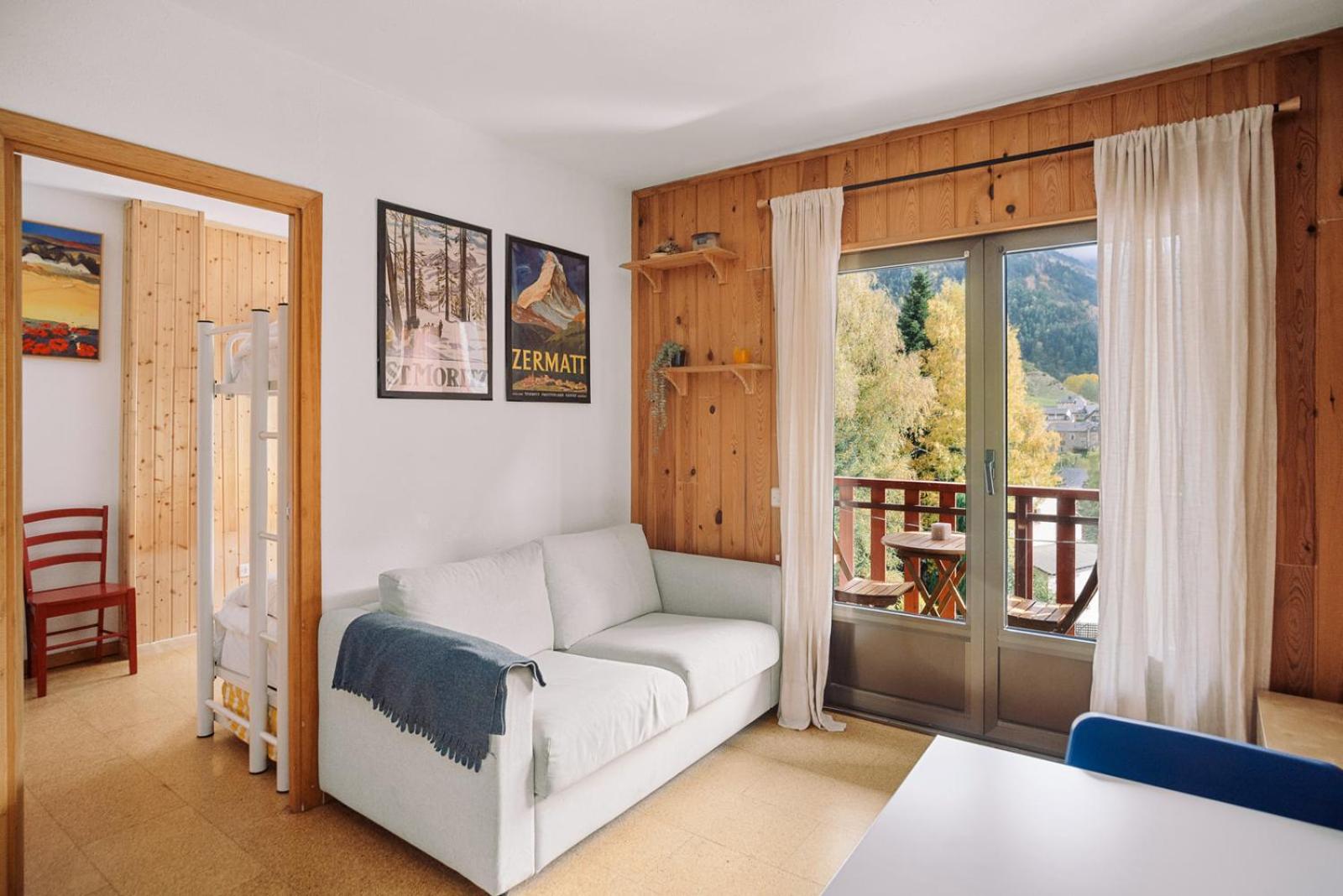 Apartamento de dos habitaciones