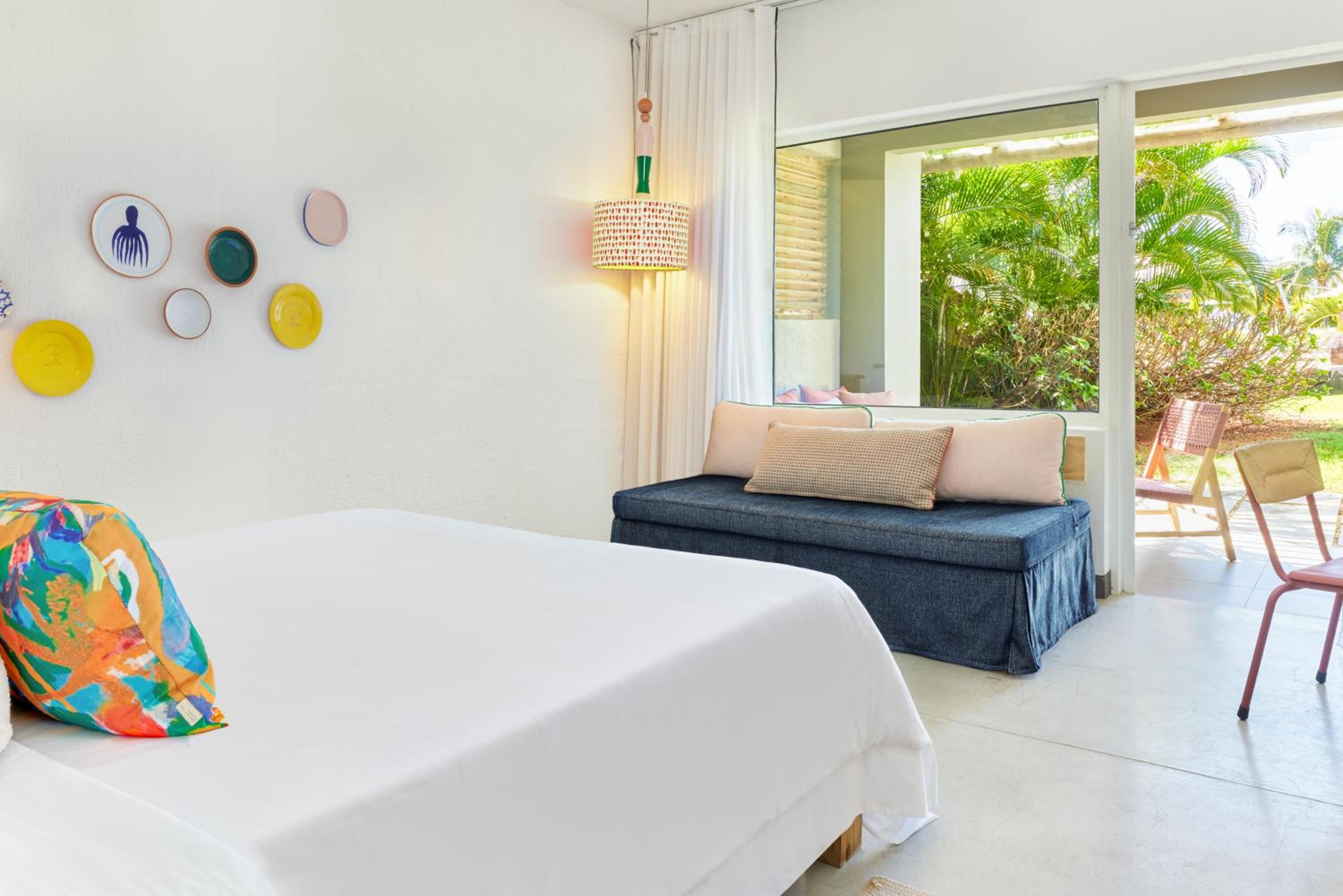 Quarto Duplo Deluxe com Vista Parcial para o Mar (Apenas Adultos)
