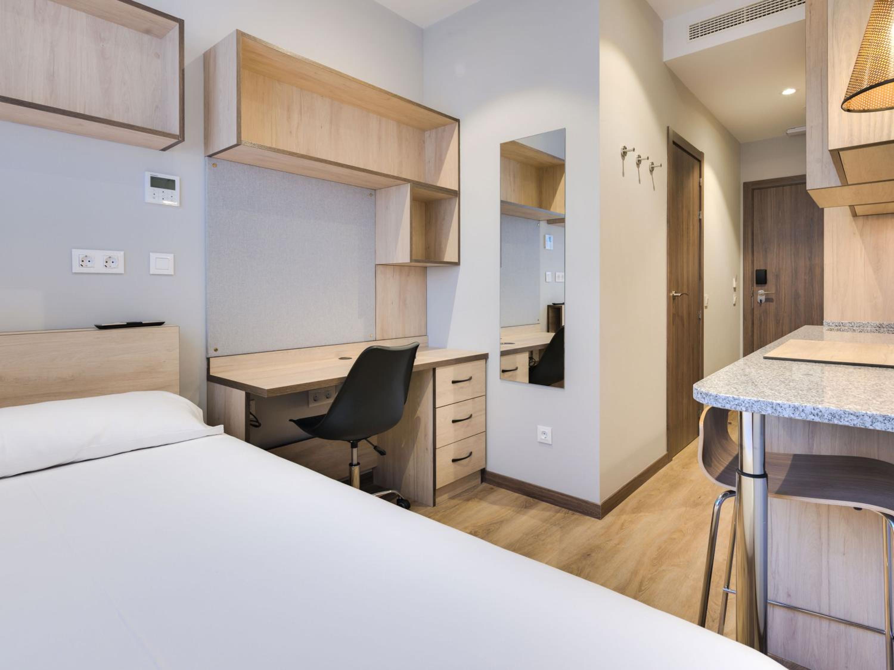 Habitación individual con terraza
