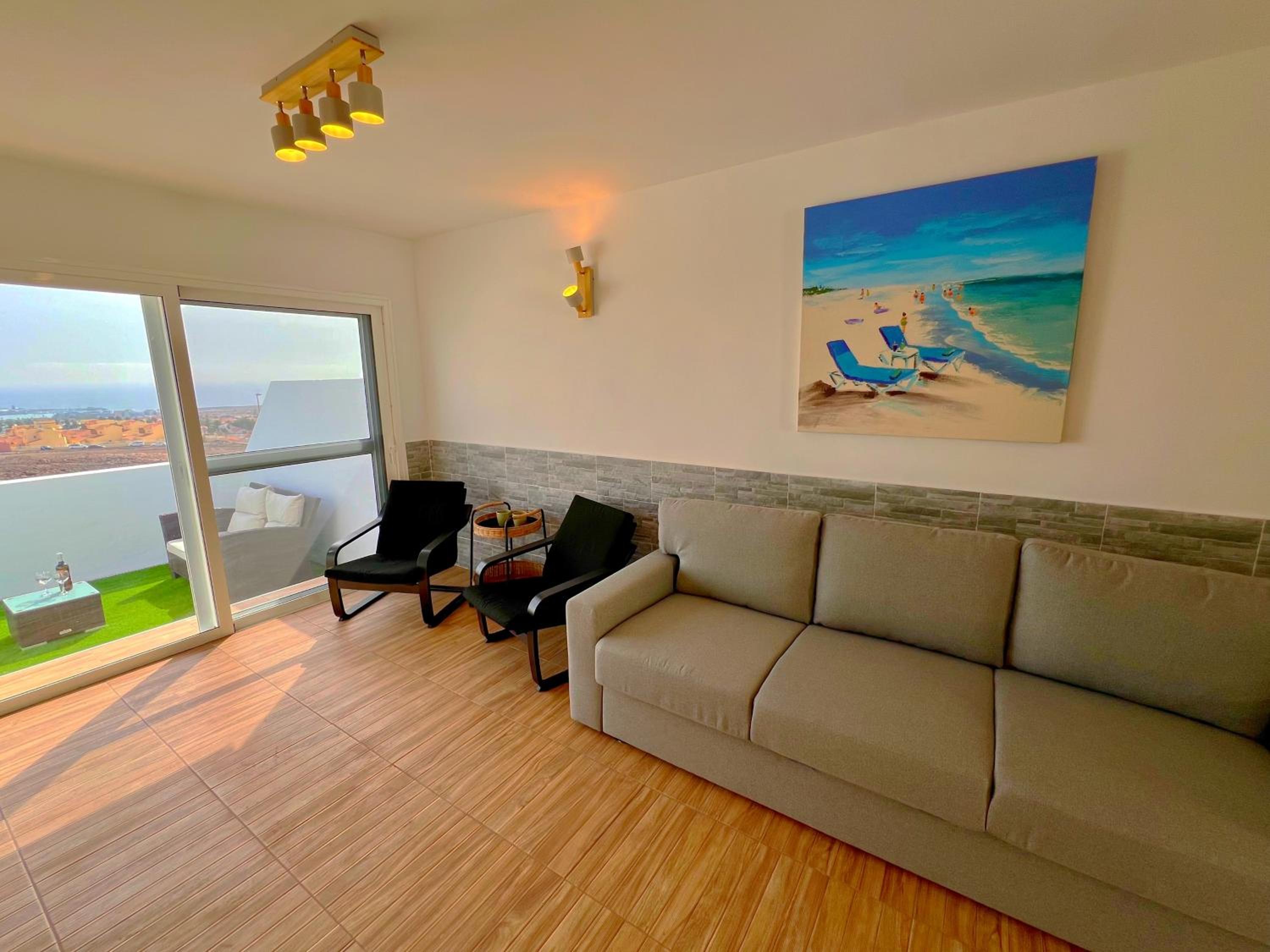 Apartamento con vista al mar
