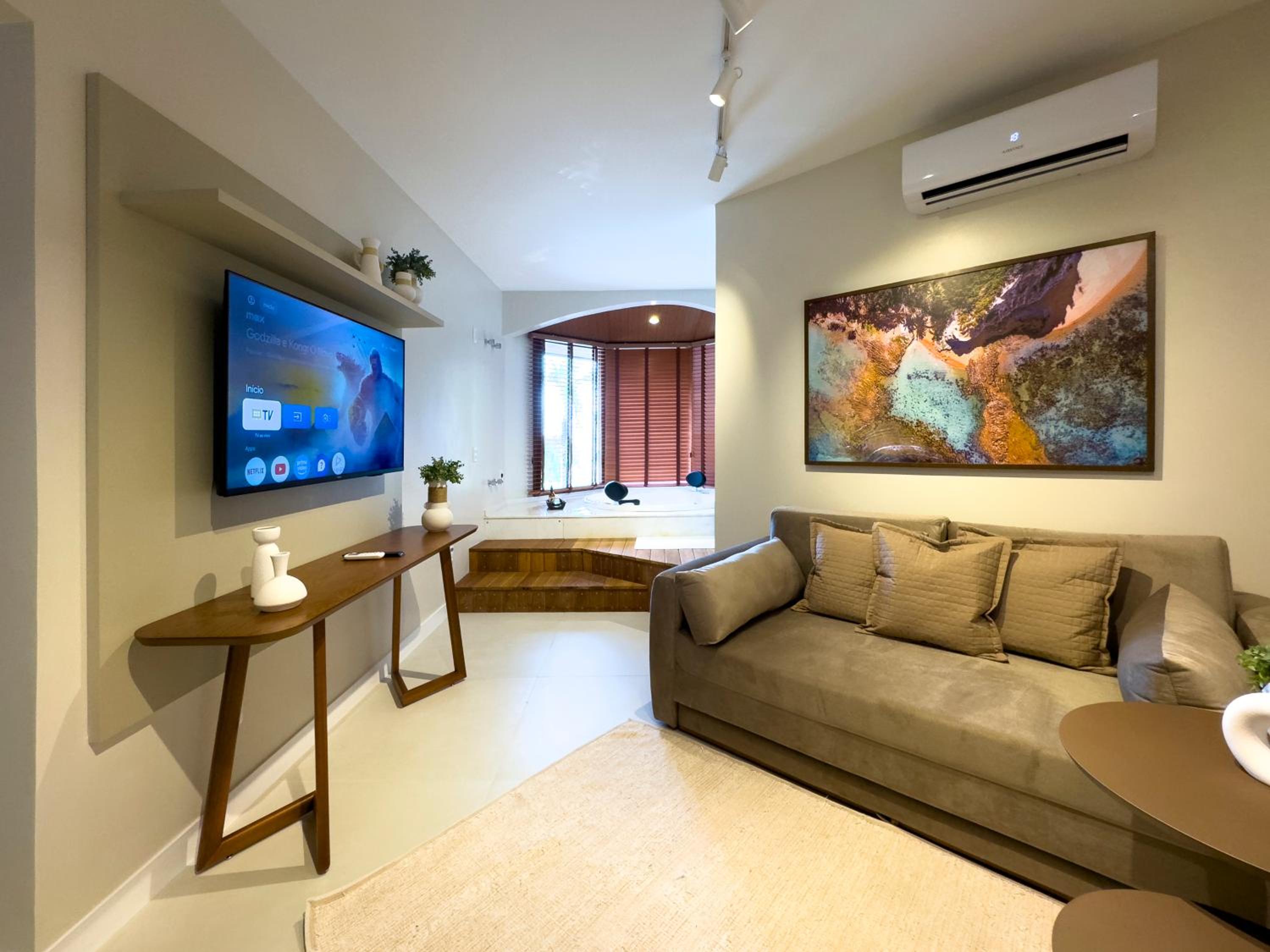 Suite with Bath Tub and Balcony