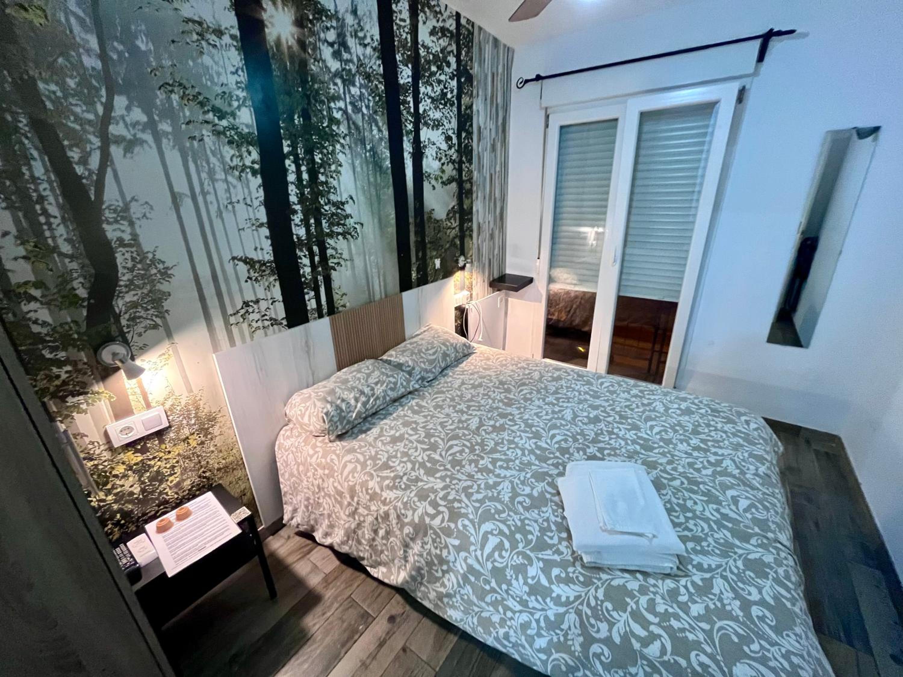 Habitación doble con baño compartido