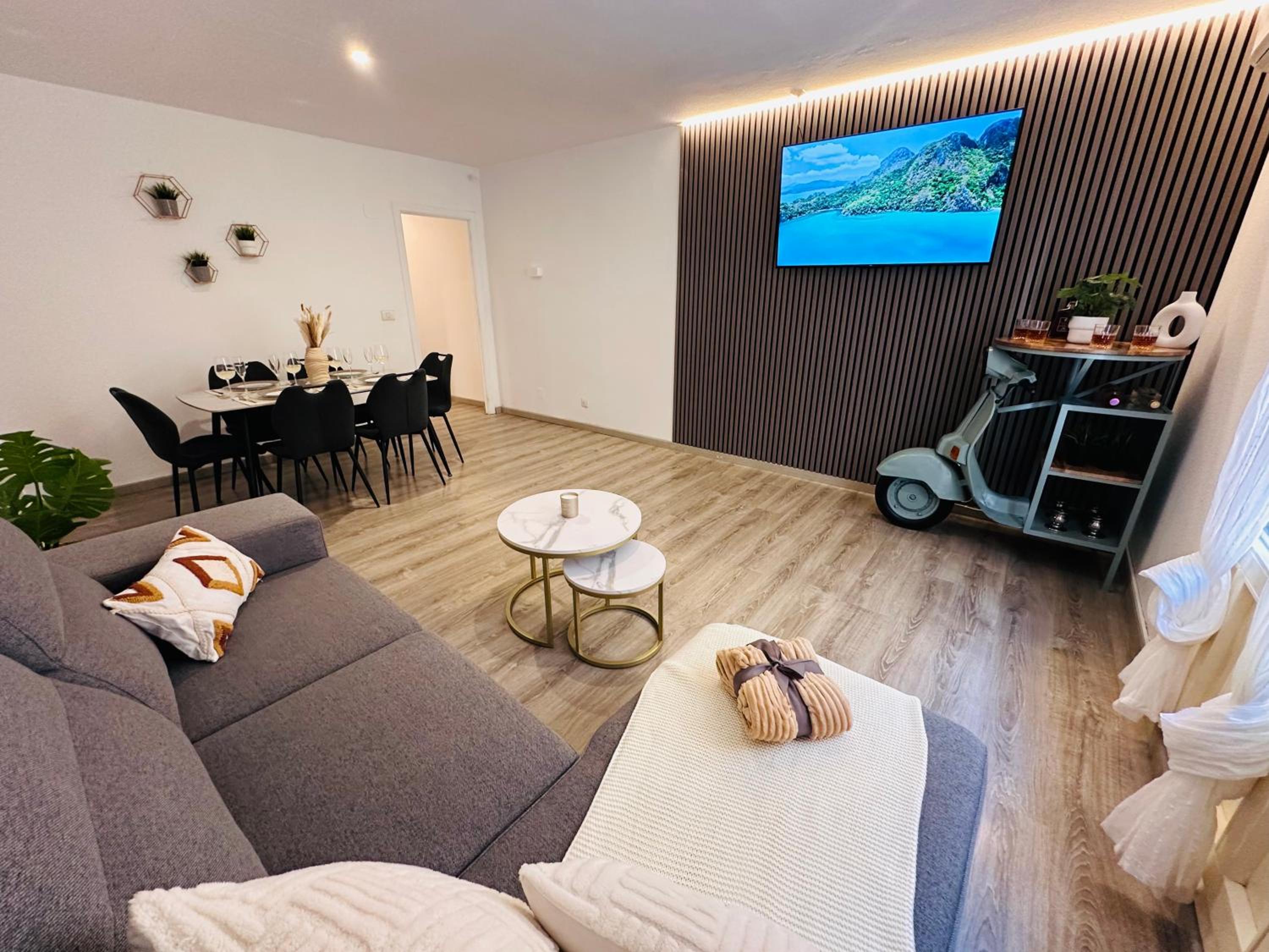 Apartamento de dos habitaciones