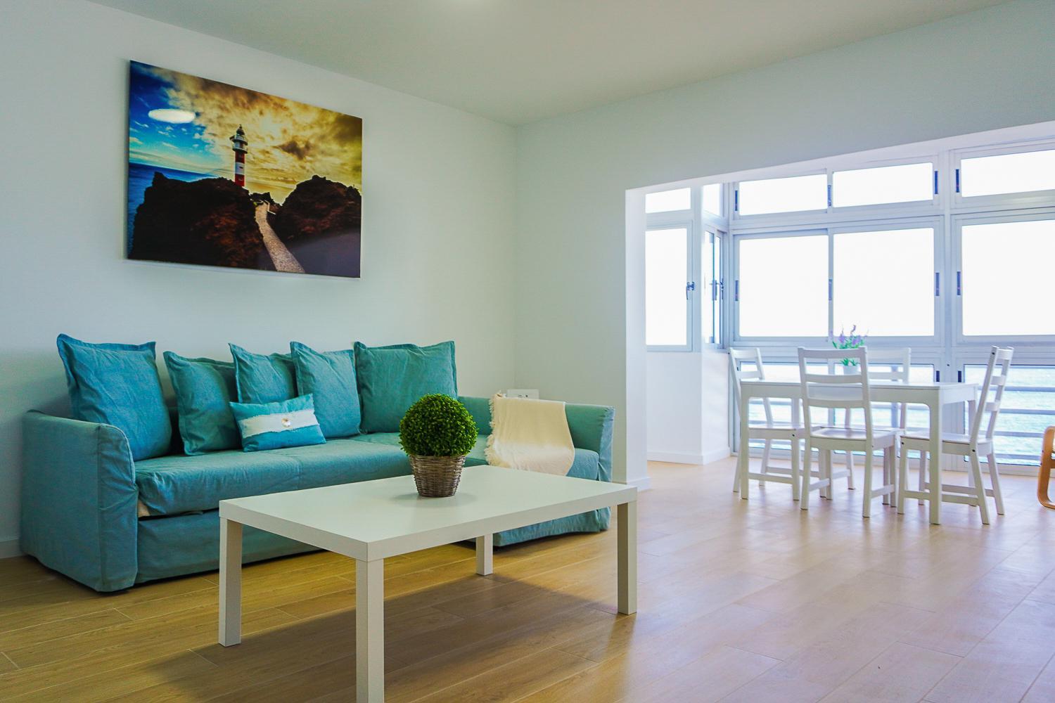 Apartamento de dos habitaciones