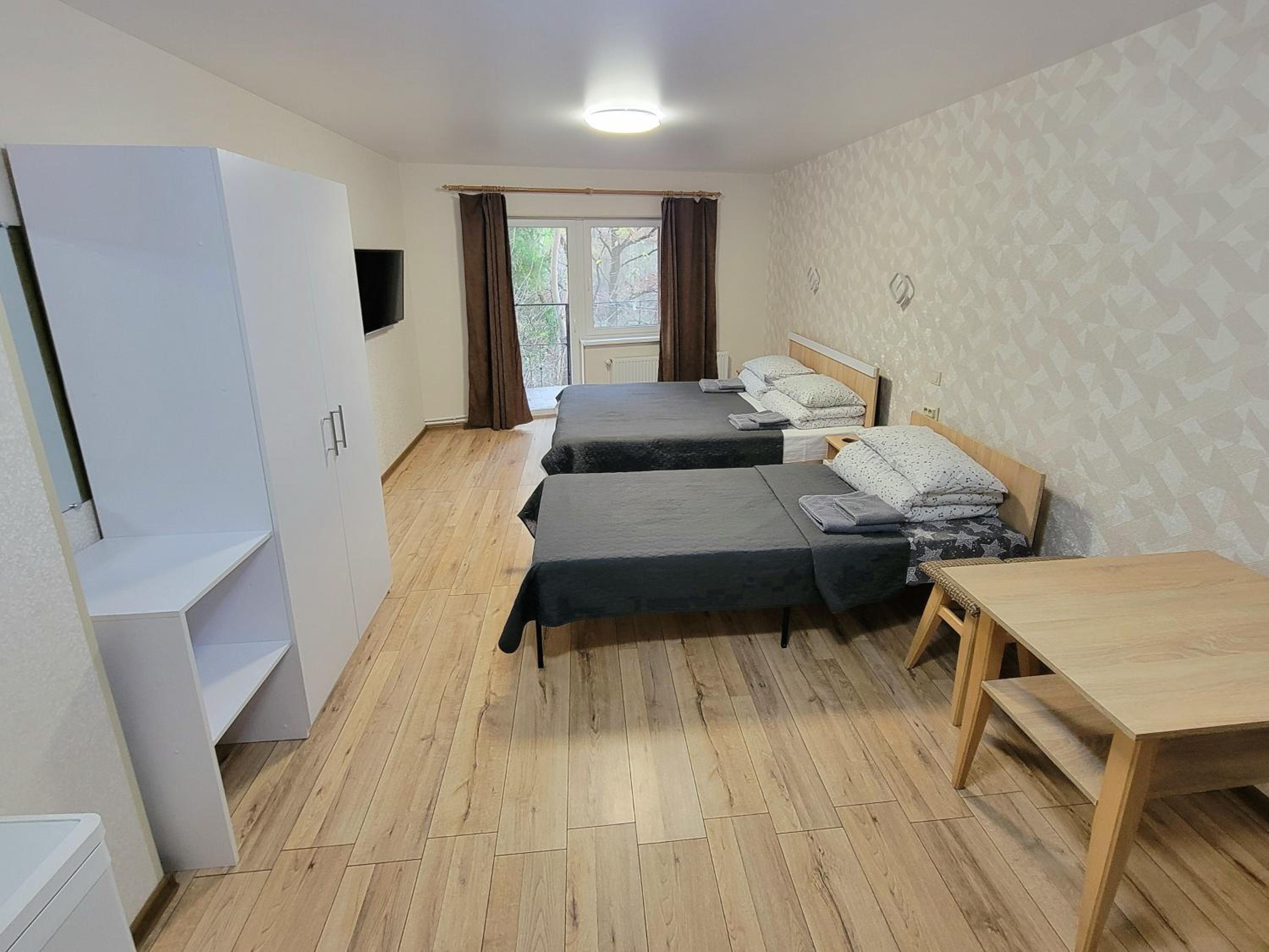 Studio Apartment with Balcony
