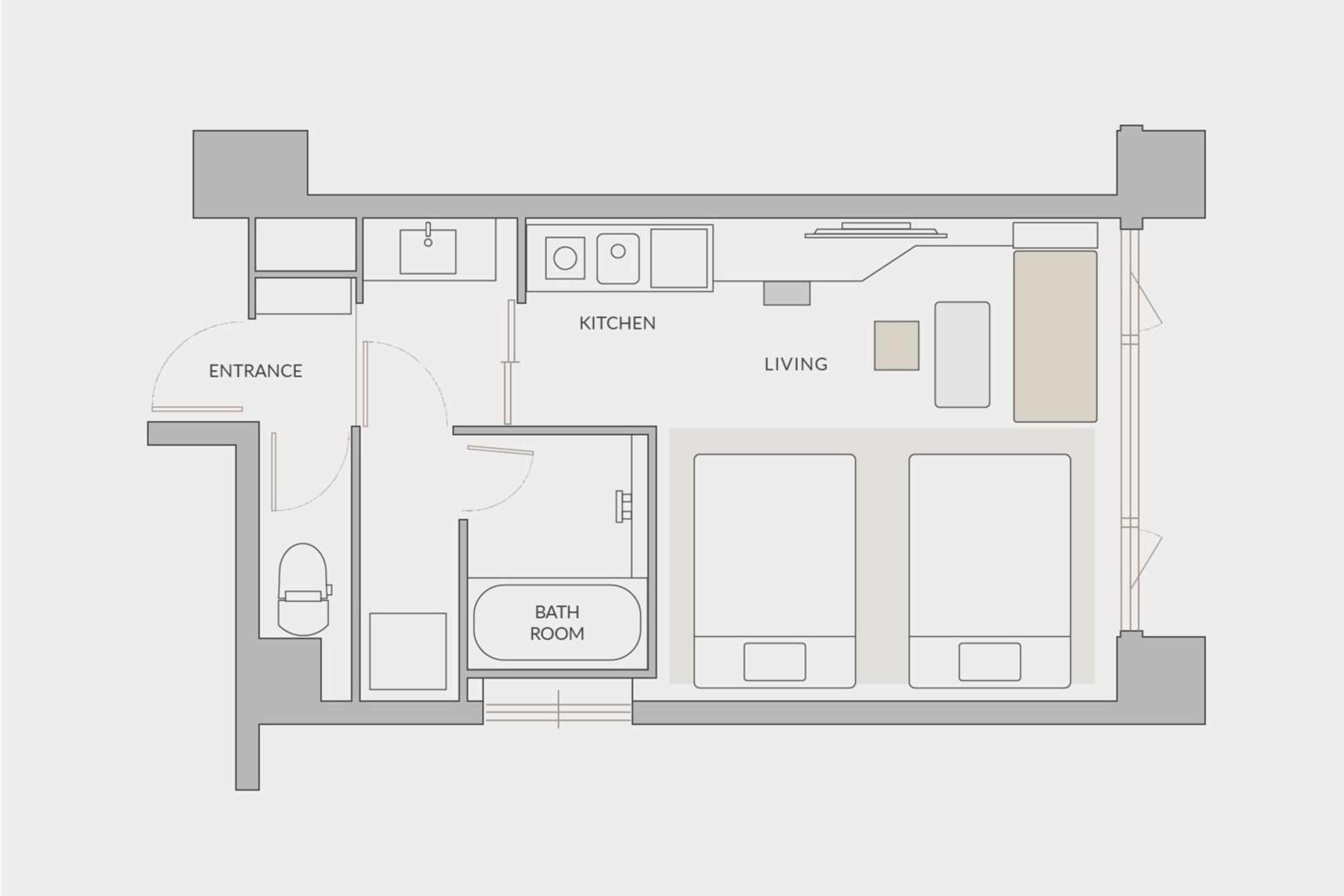 Premium Twin Room - Photo 6