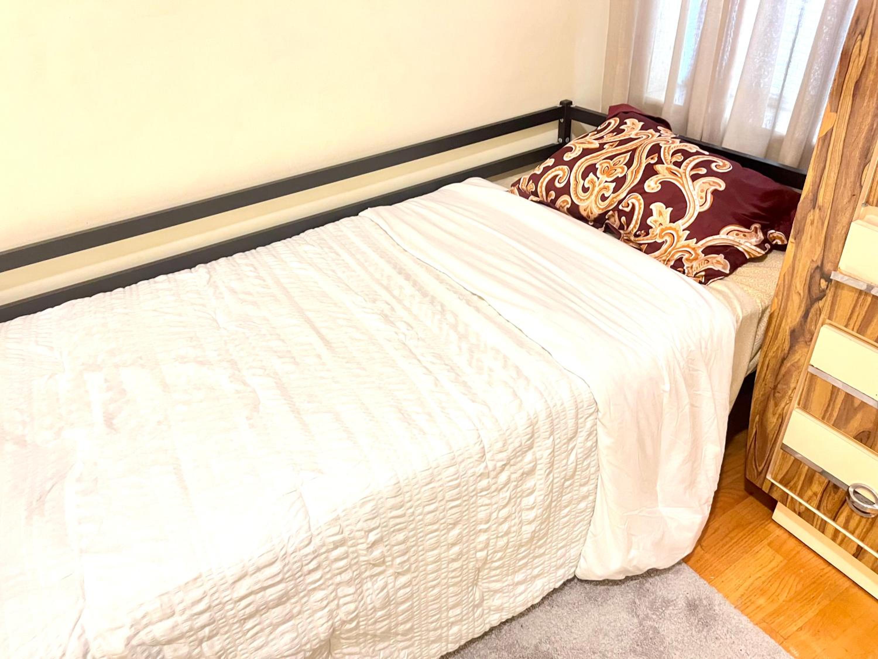 Single Bed In Male Dormitory Room photo 3