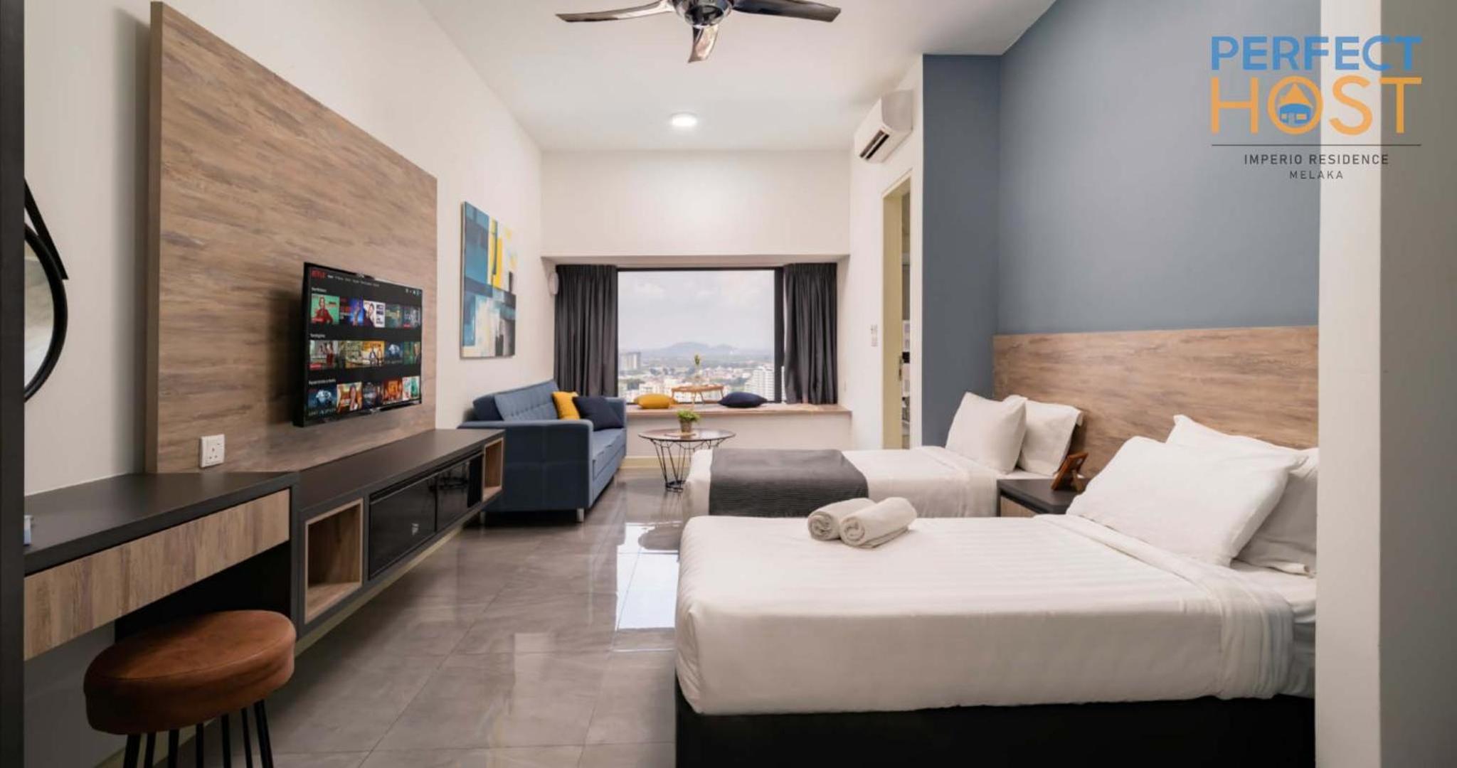  Studio Twin Room with City View