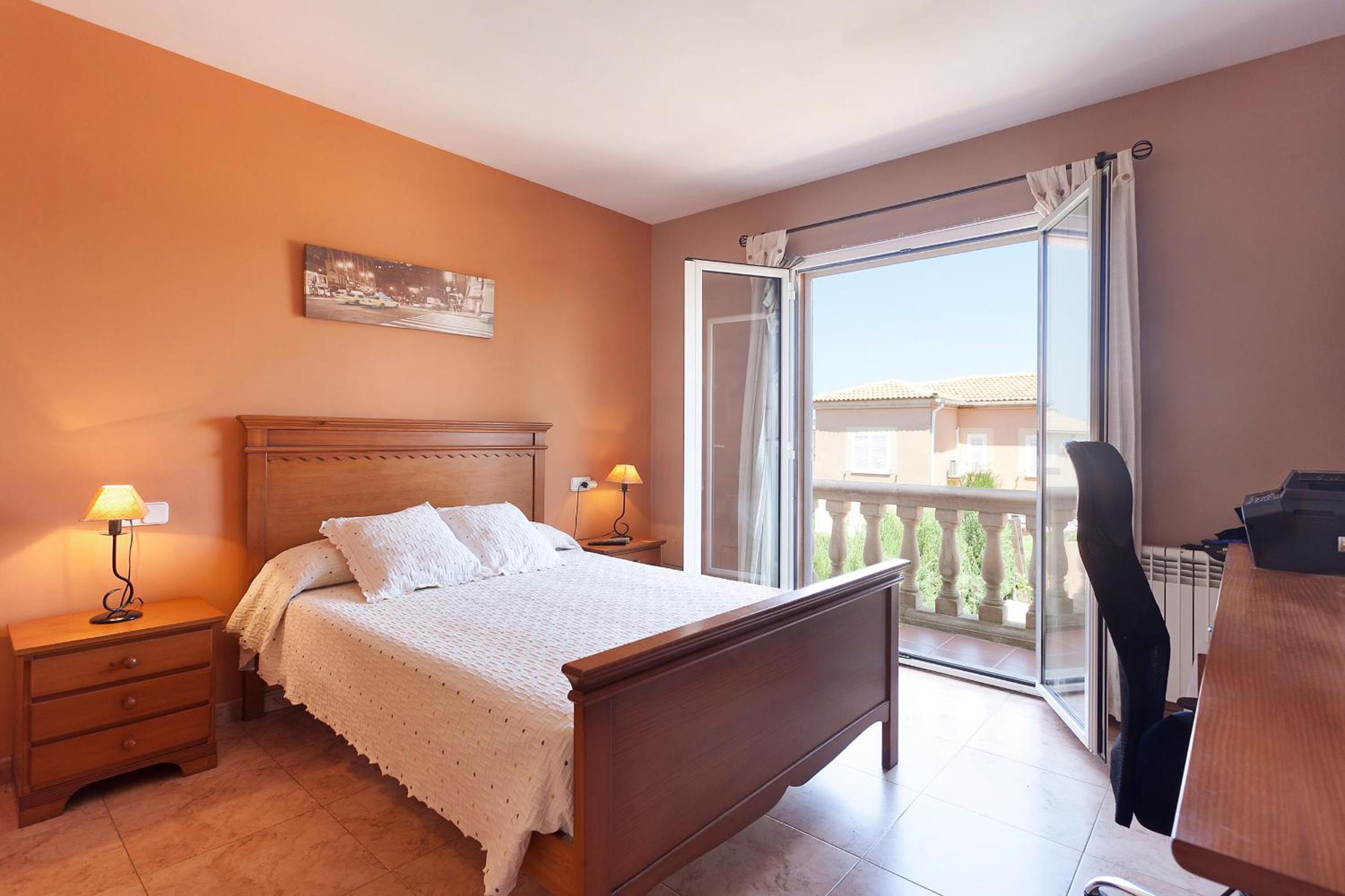 Villa con vistas al jardín