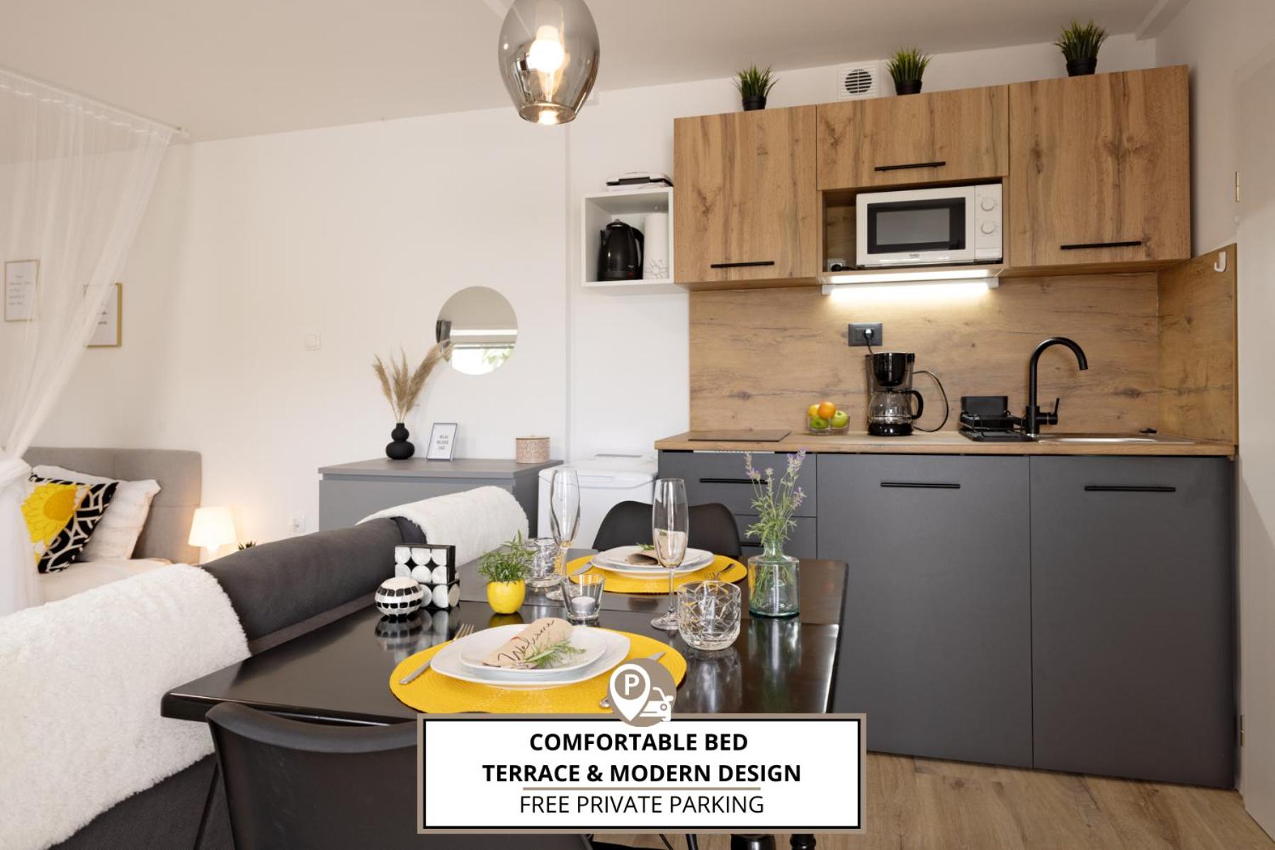 Studio with Terrace