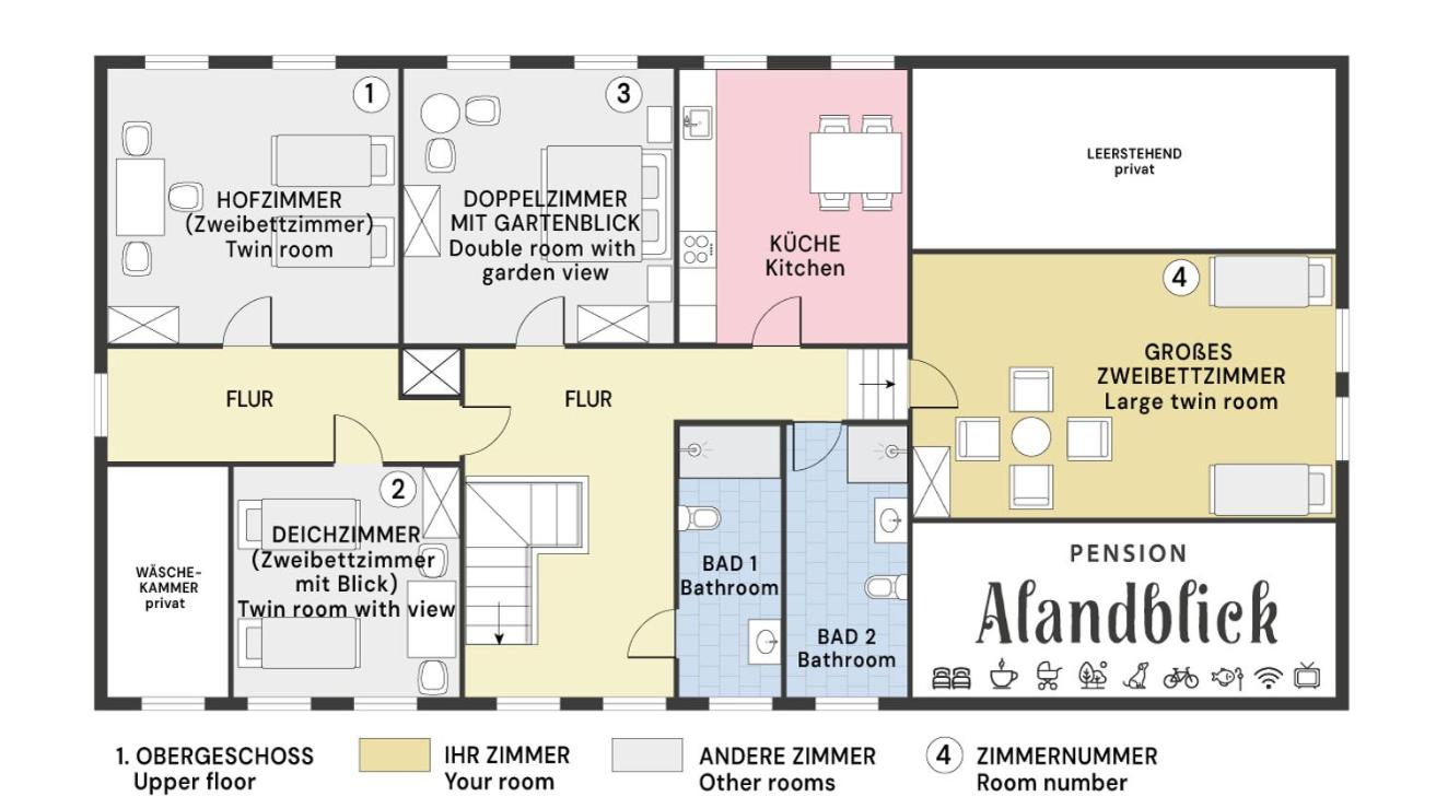 Large Twin Room - Photo 3