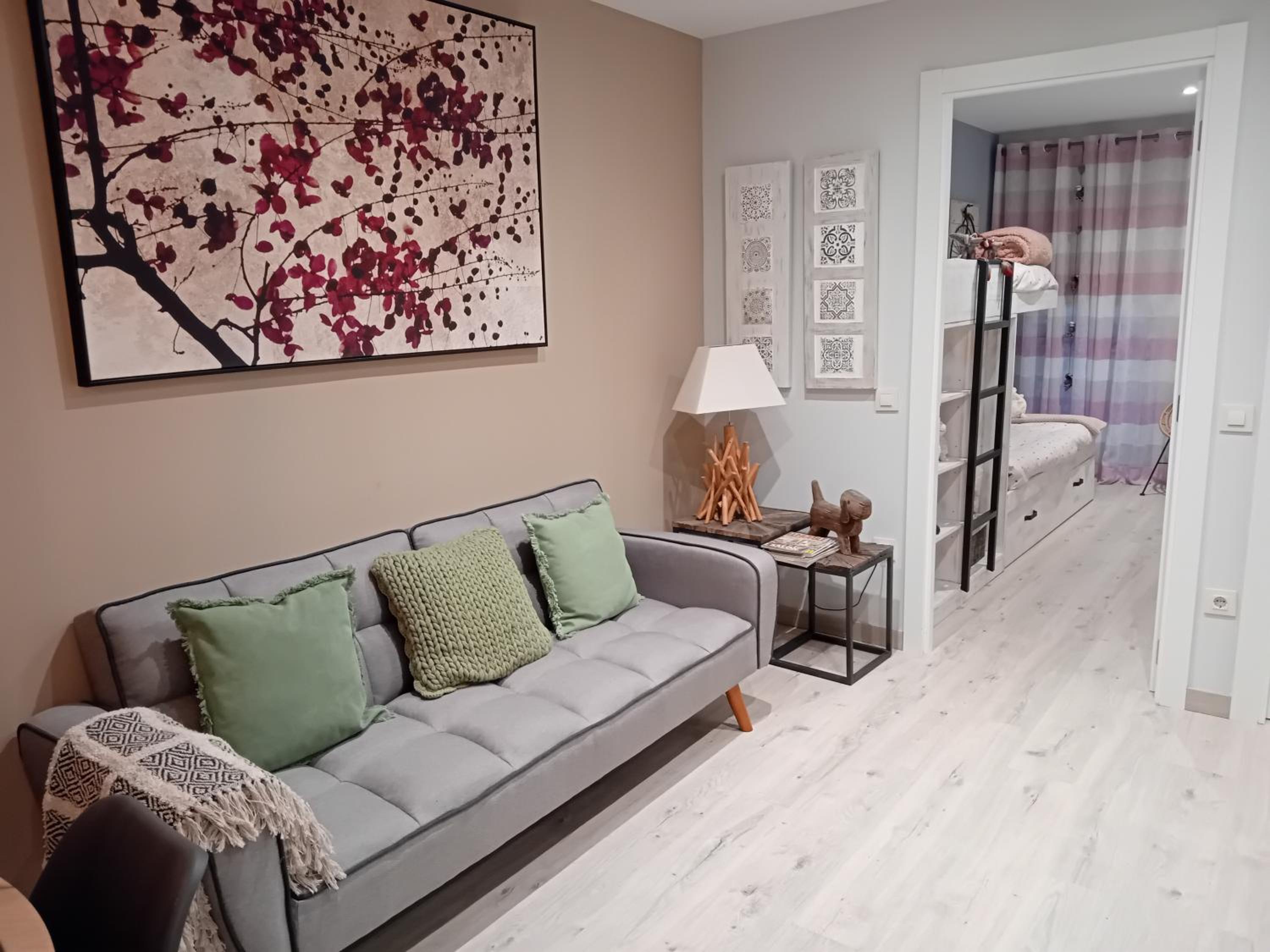 Apartamento de dos habitaciones
