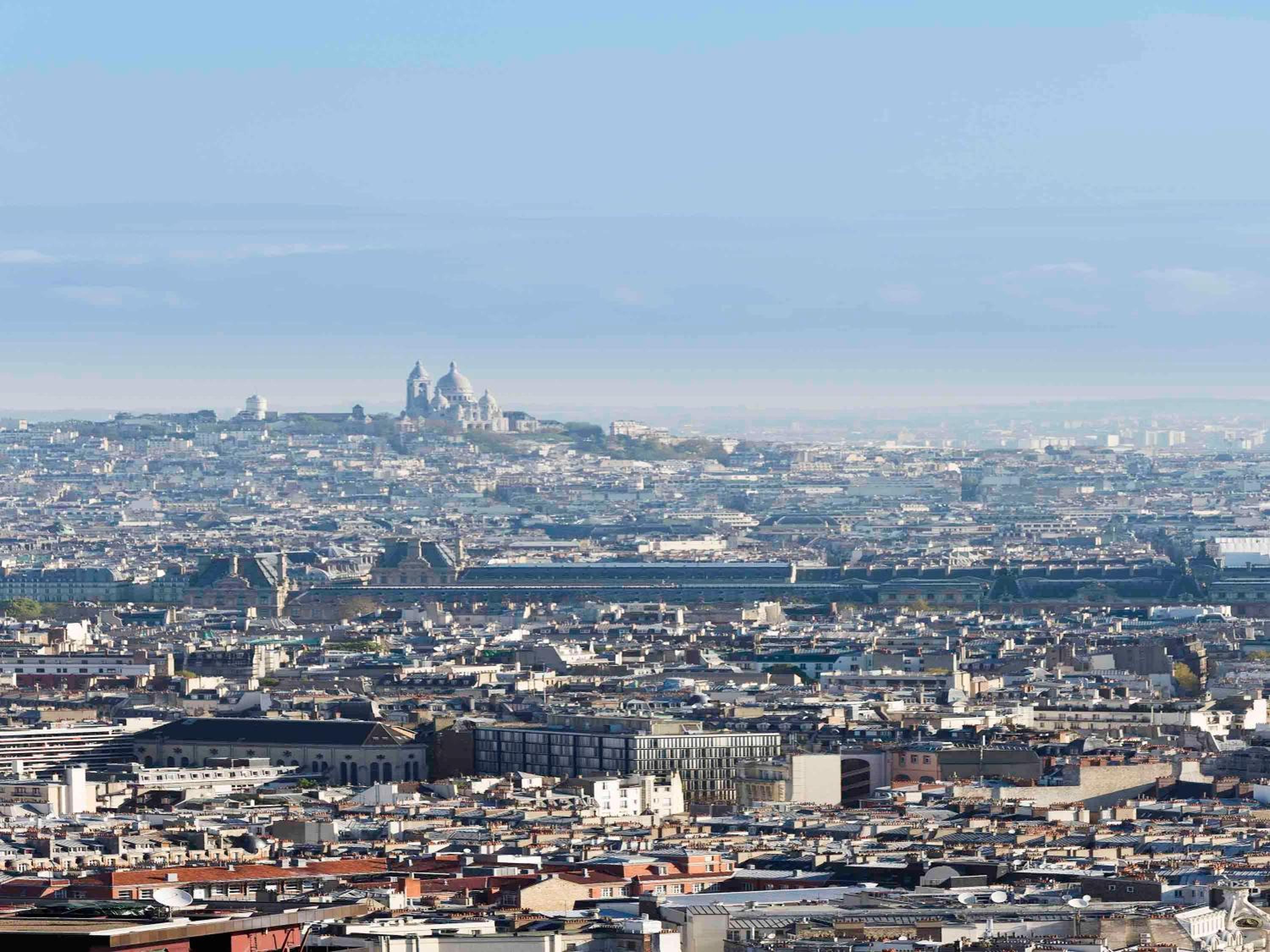 Deluxe Premium Twin Room with View on Sacré Coeur