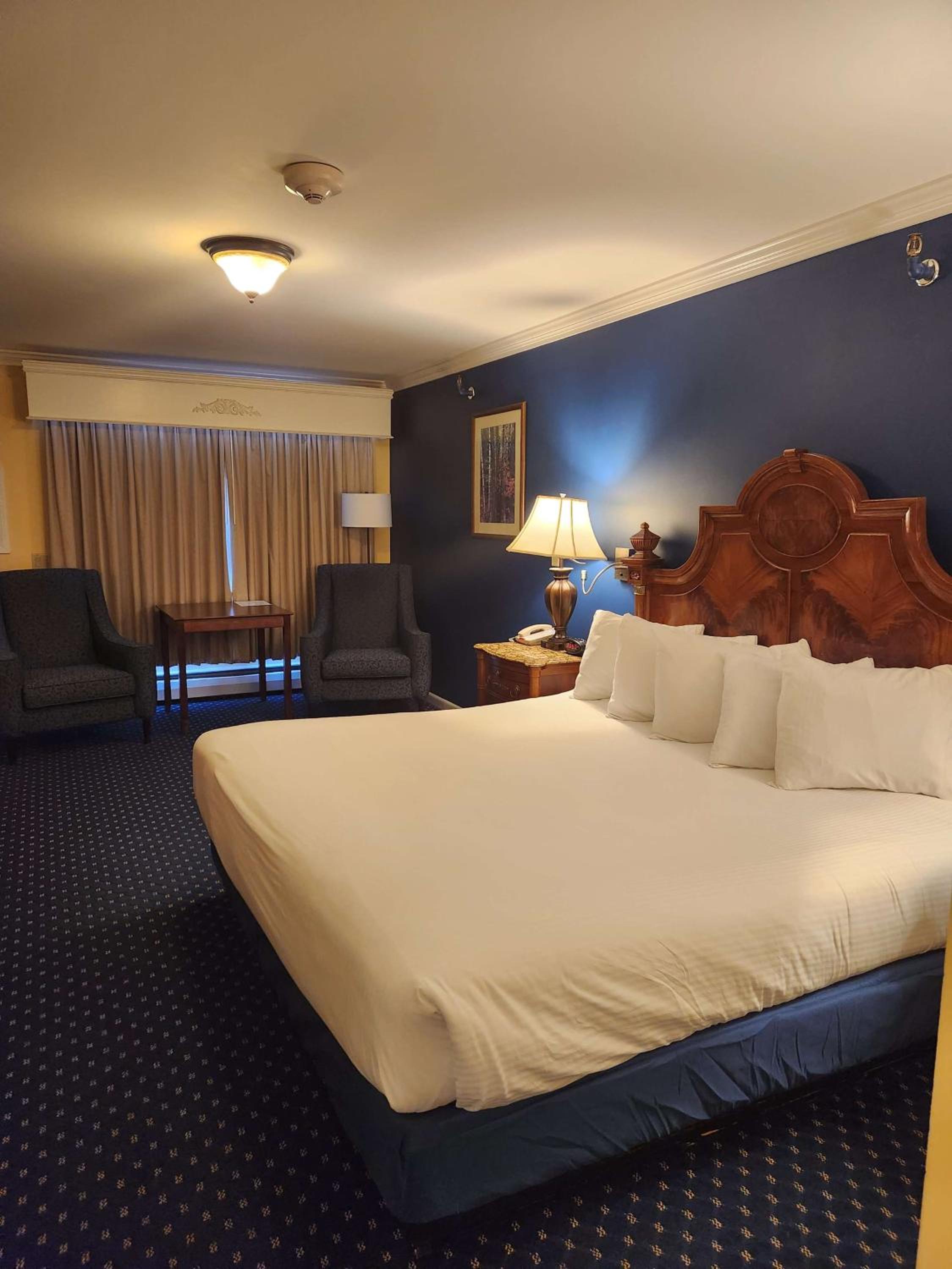 King Room with Fireplace - Pet Friendly/Third Floor/Non-Smoking - Photo 1