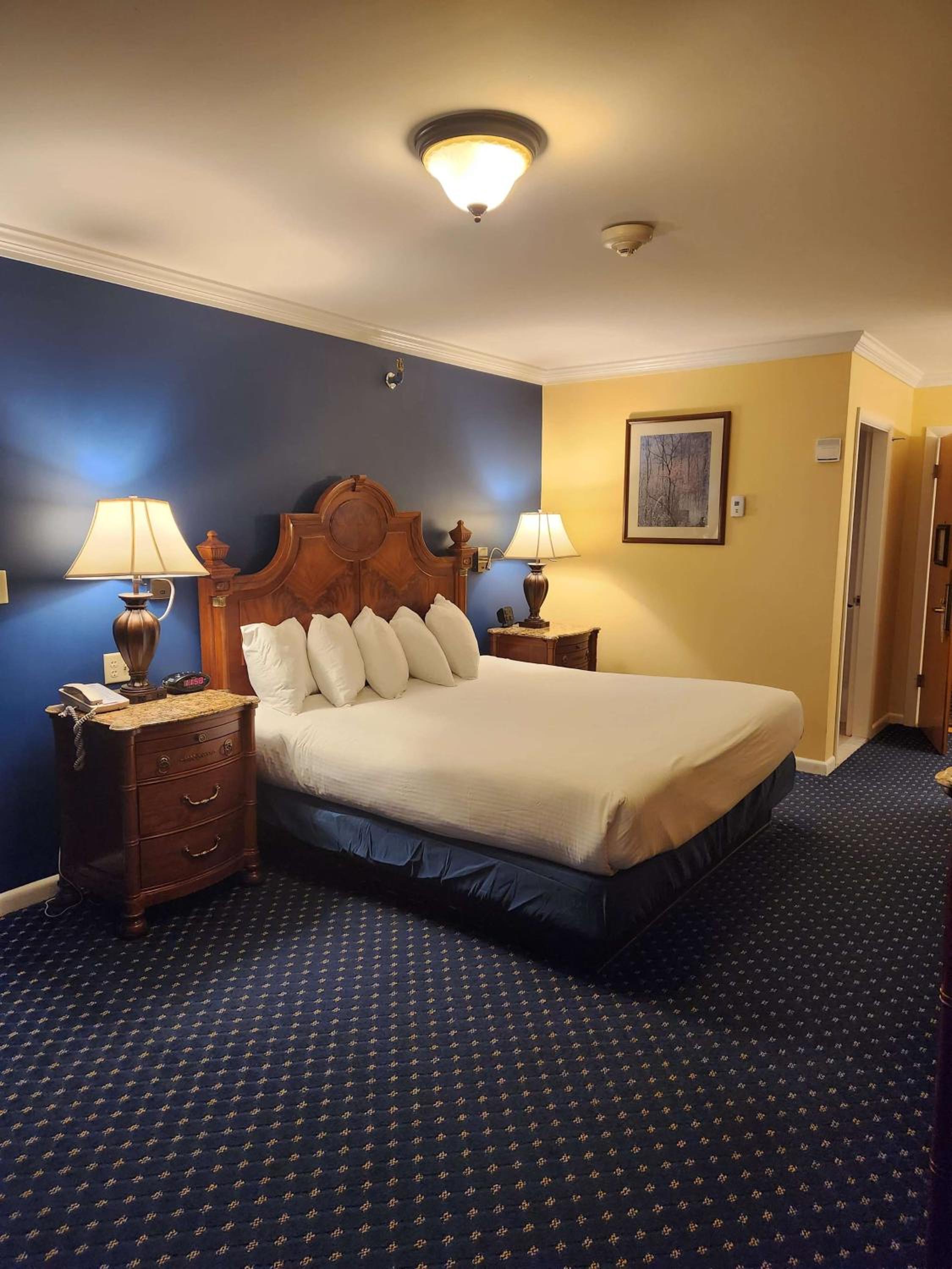 King Room with Fireplace - Pet Friendly/Third Floor/Non-Smoking - Photo 2