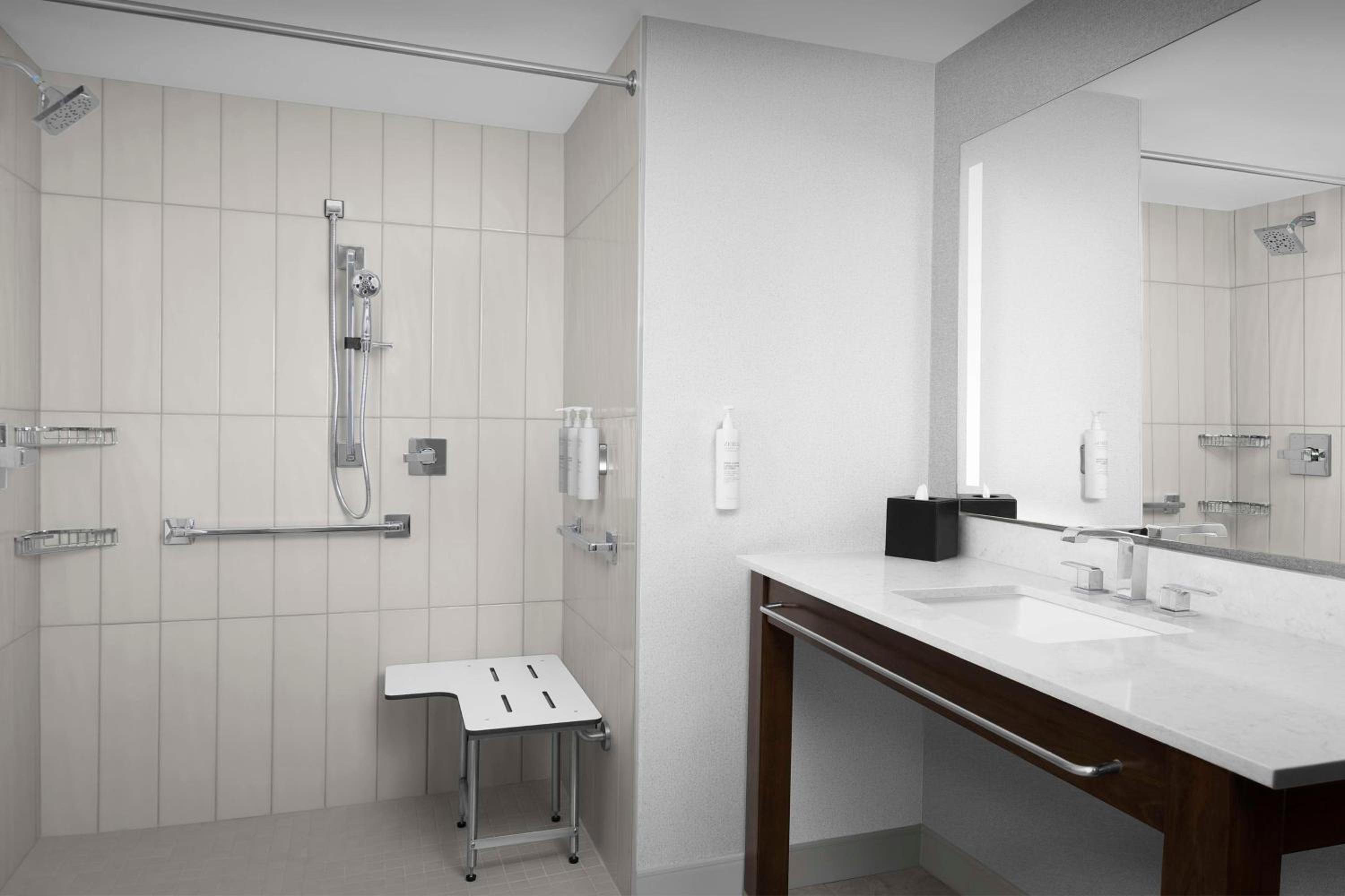 King Suite with Accessible Tub - Mobility and Hearing Access/Non-Smoking - Photo 4