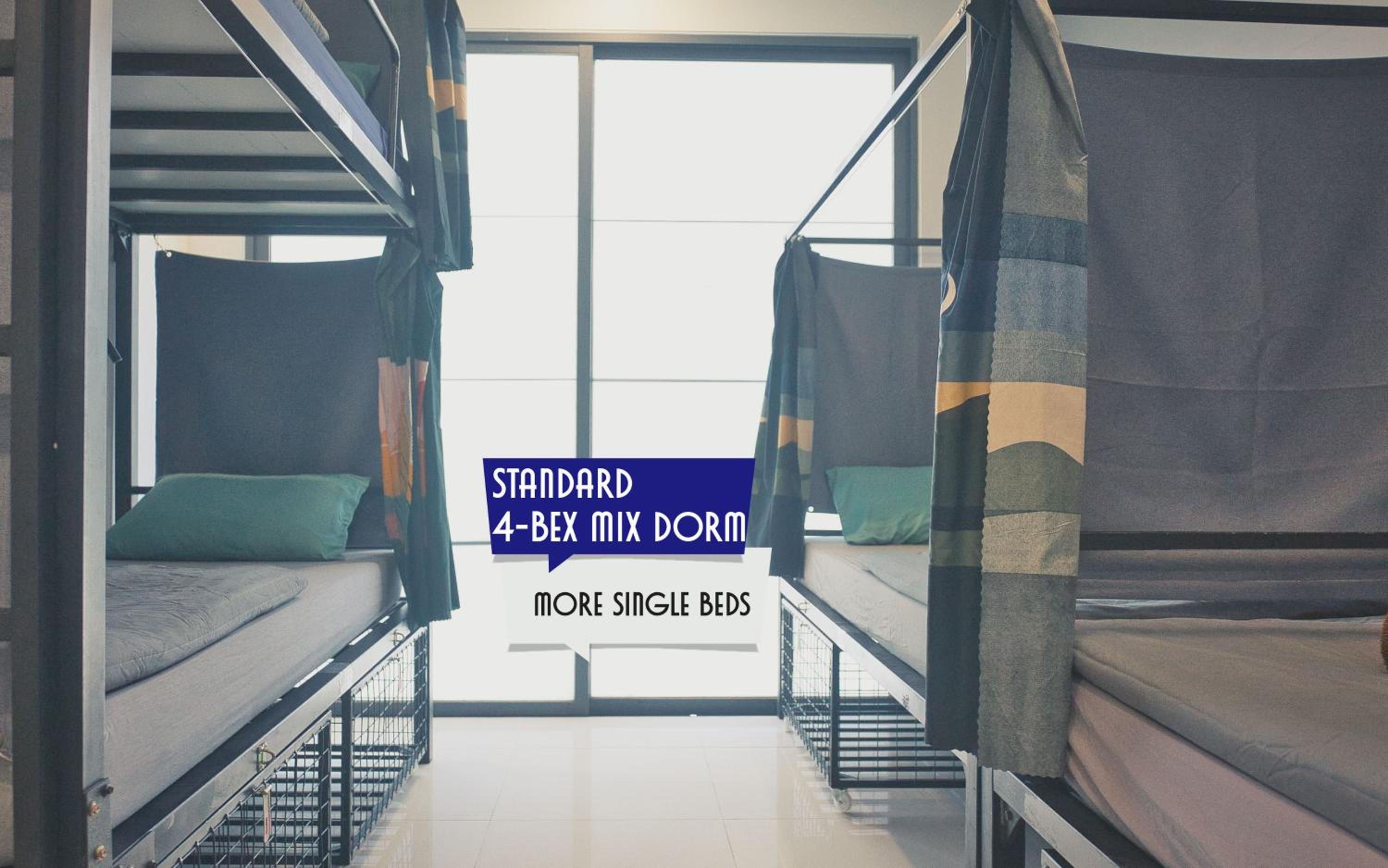 Bed in 4-Bed Mixed Dormitory Room