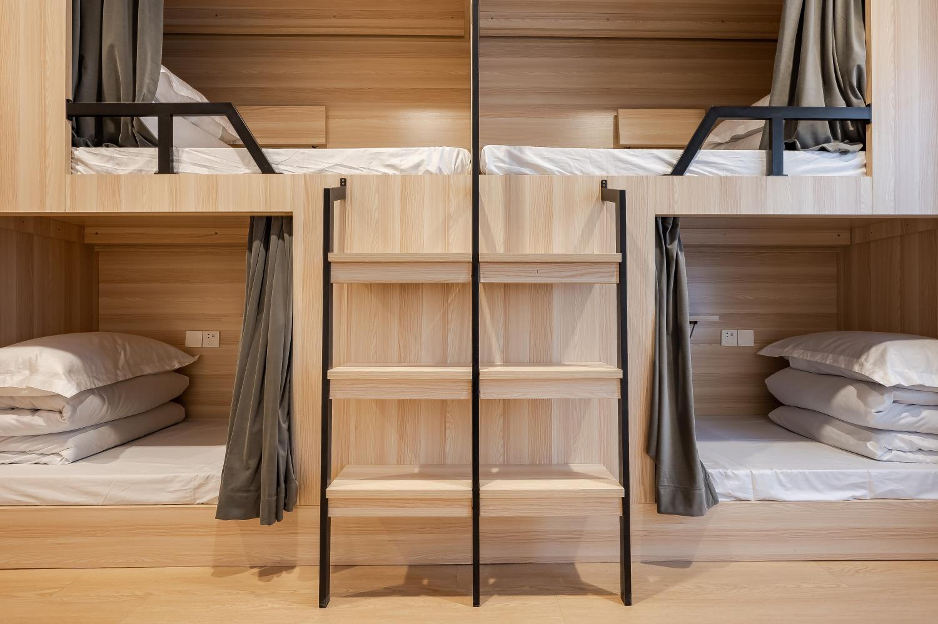 Bed In 6-Bed Male Dormitory Room -Shared Bathroom
