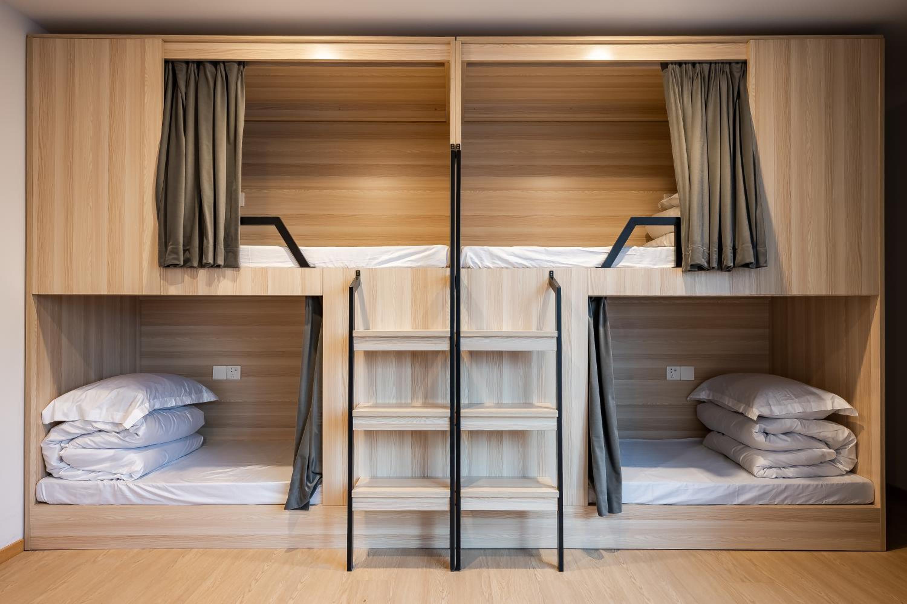 Bed In 4-Bed Male Dormitory Room - Shared Bathroom