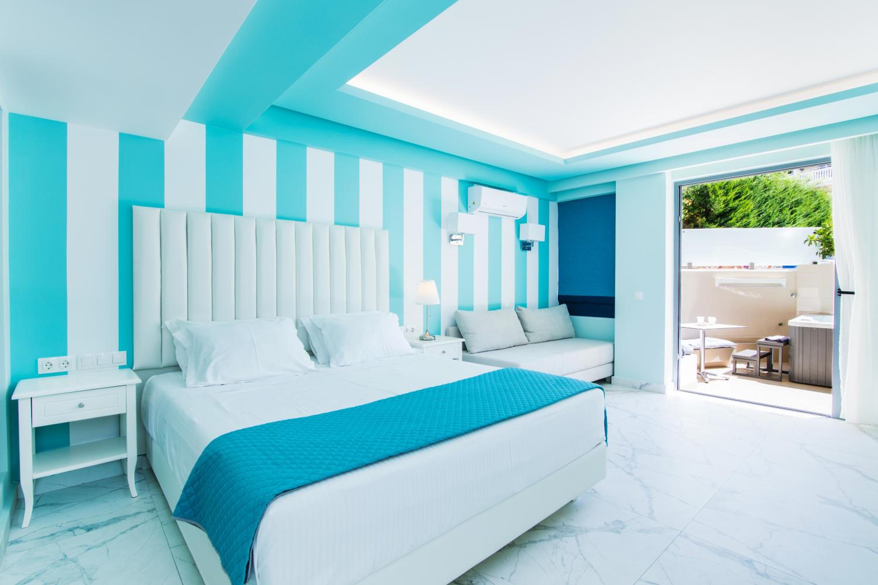 Chambre Lit King-Size avec Baignoire Spa