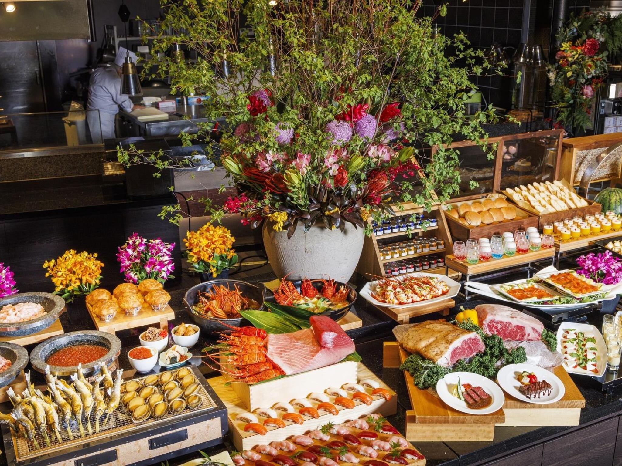 Dinner Time 17:00~Superior Room with Open-Air Bath -Dinner Buffet & Japanese/Western Buffet Breakfast - Photo 5