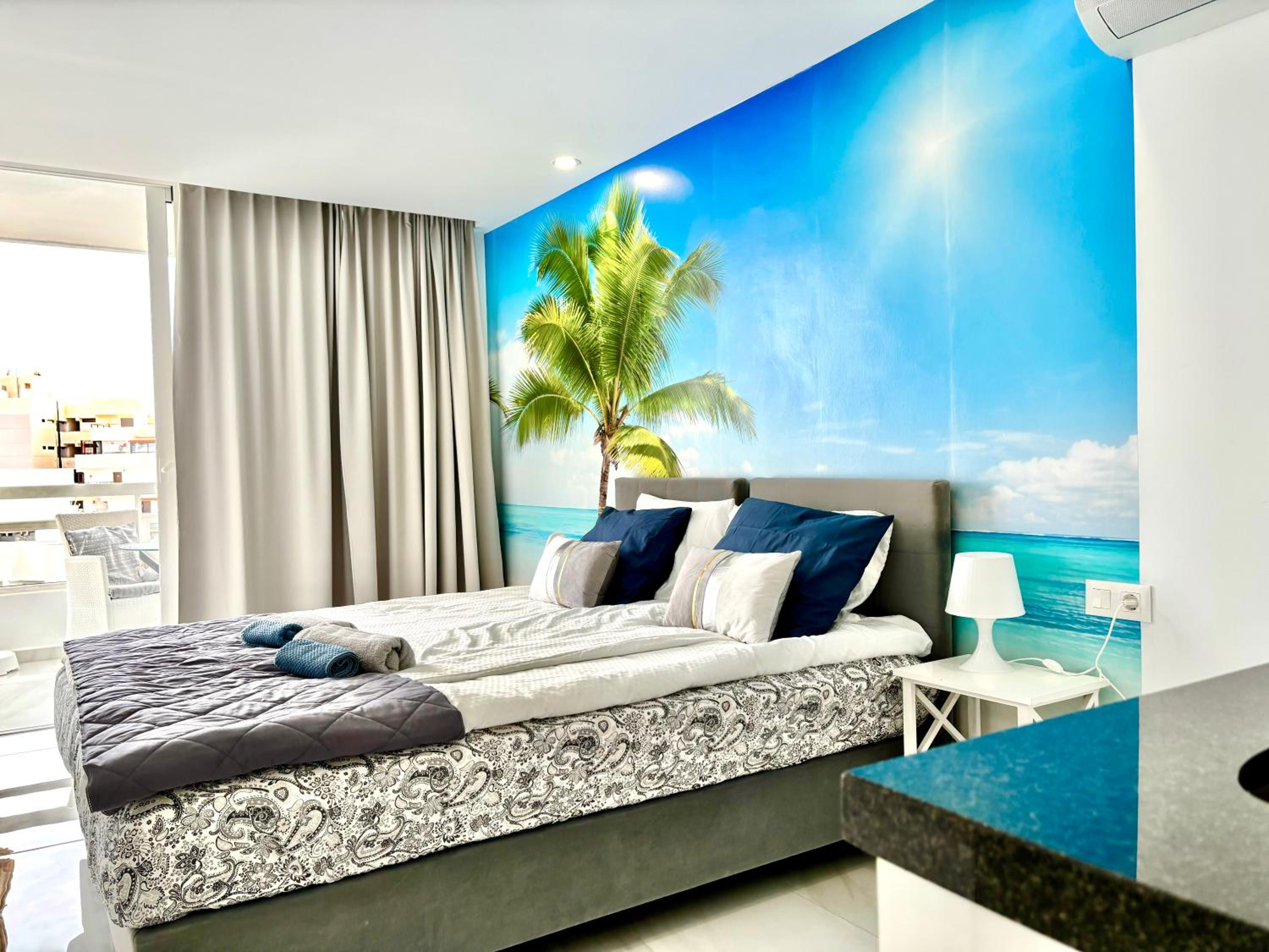 Apartamento de una habitación con vista al mar