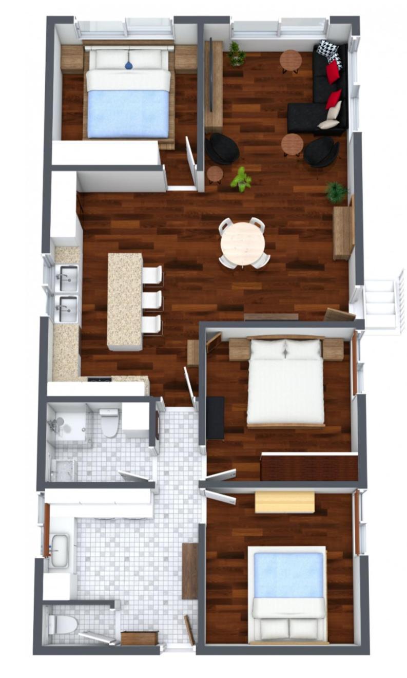 Three-Bedroom House photo 2
