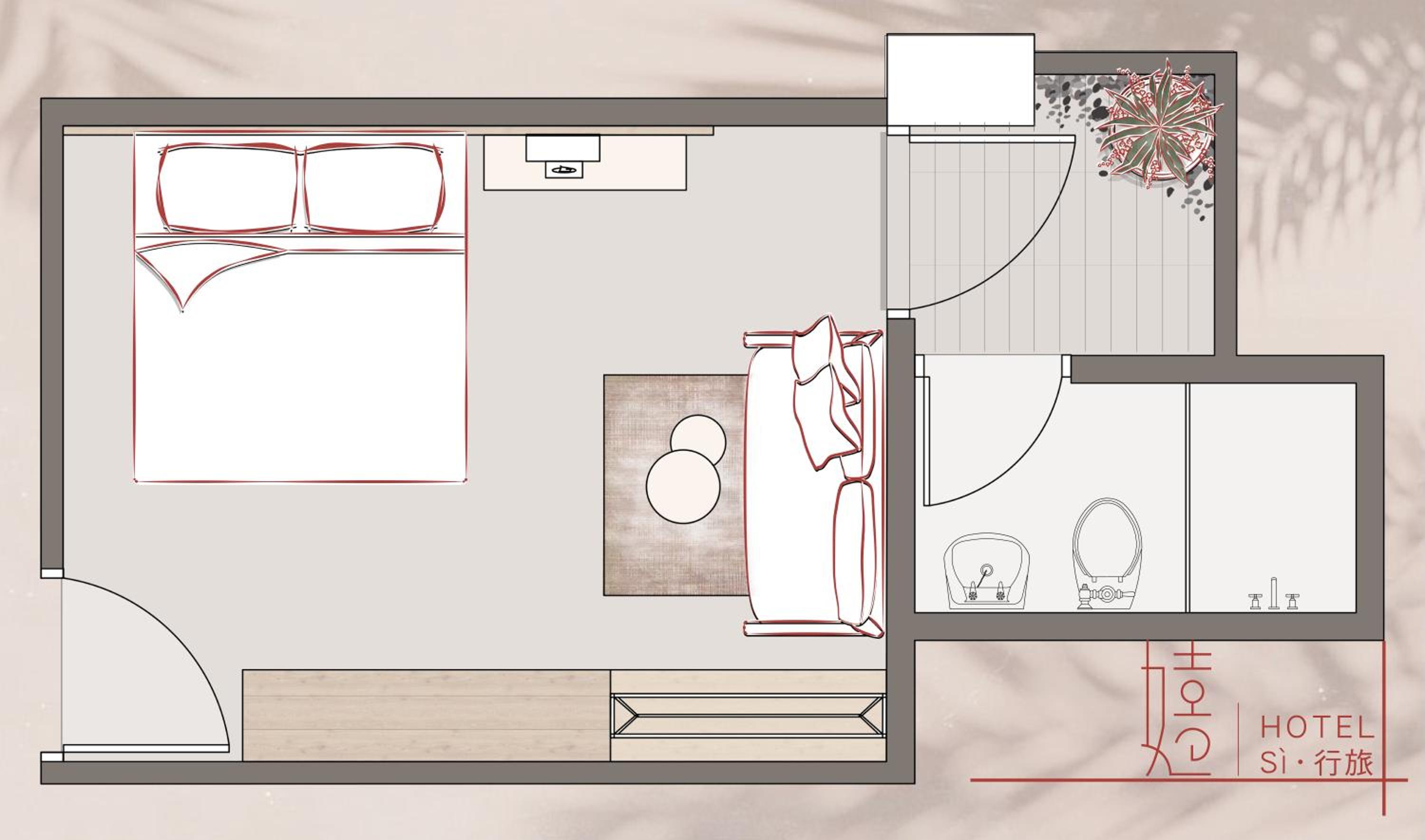 Deluxe Double Room with Balcony - Photo 8