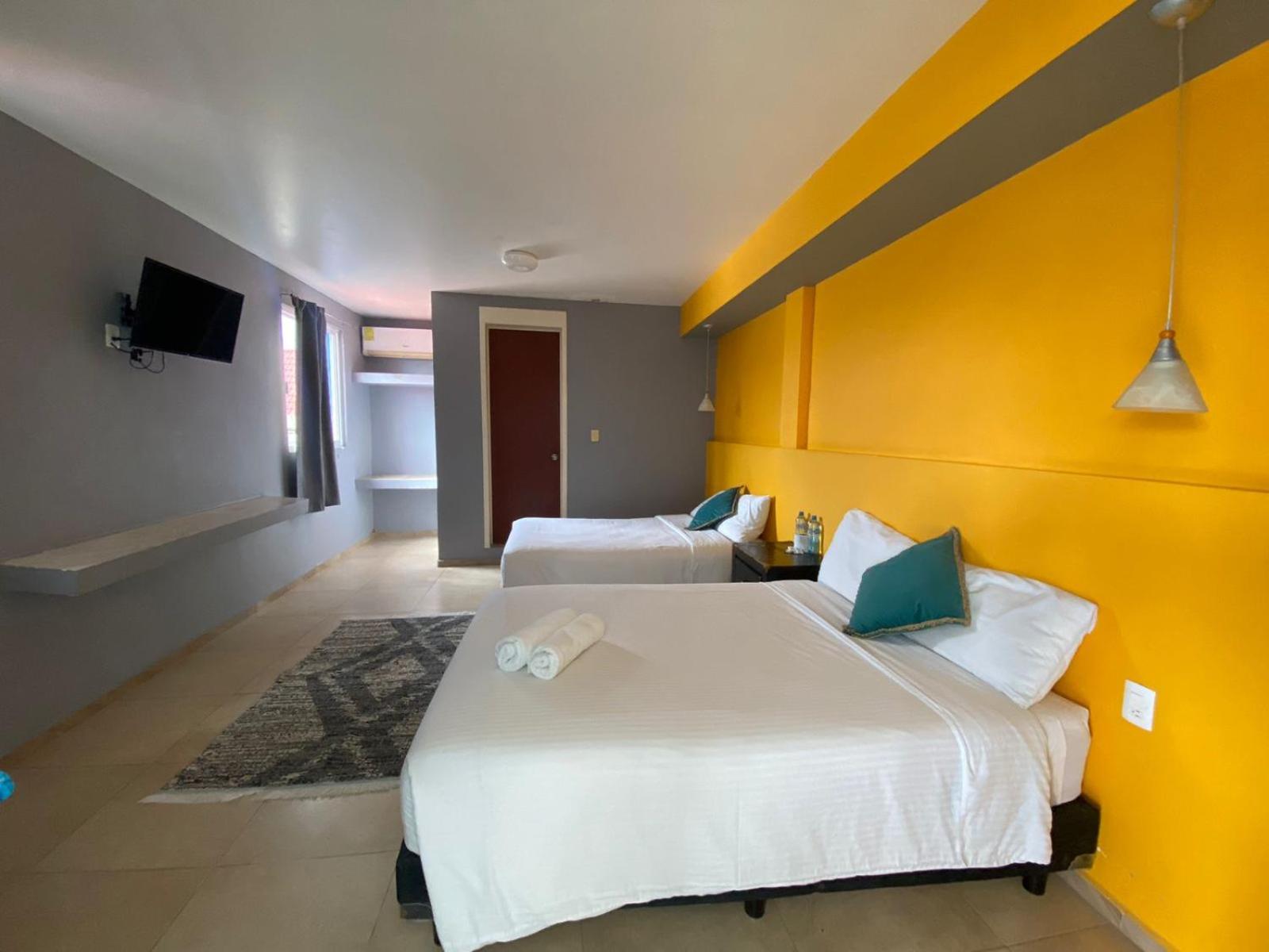 Standard Two Double Beds Room