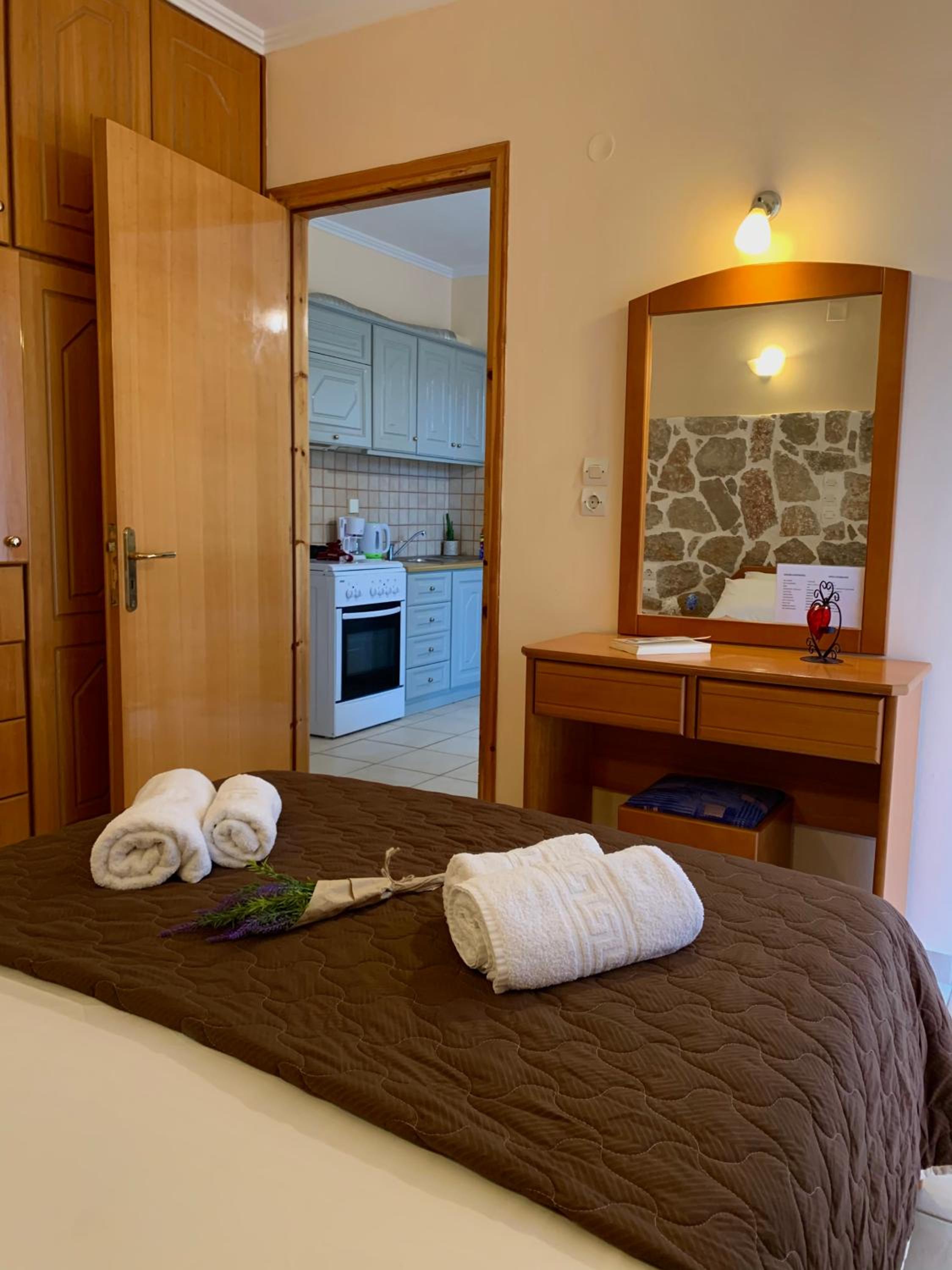 One-Bedroom Apartment with Garden View