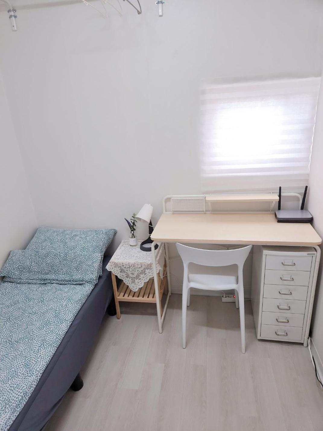 Single Room With Shared Shower And Toilet