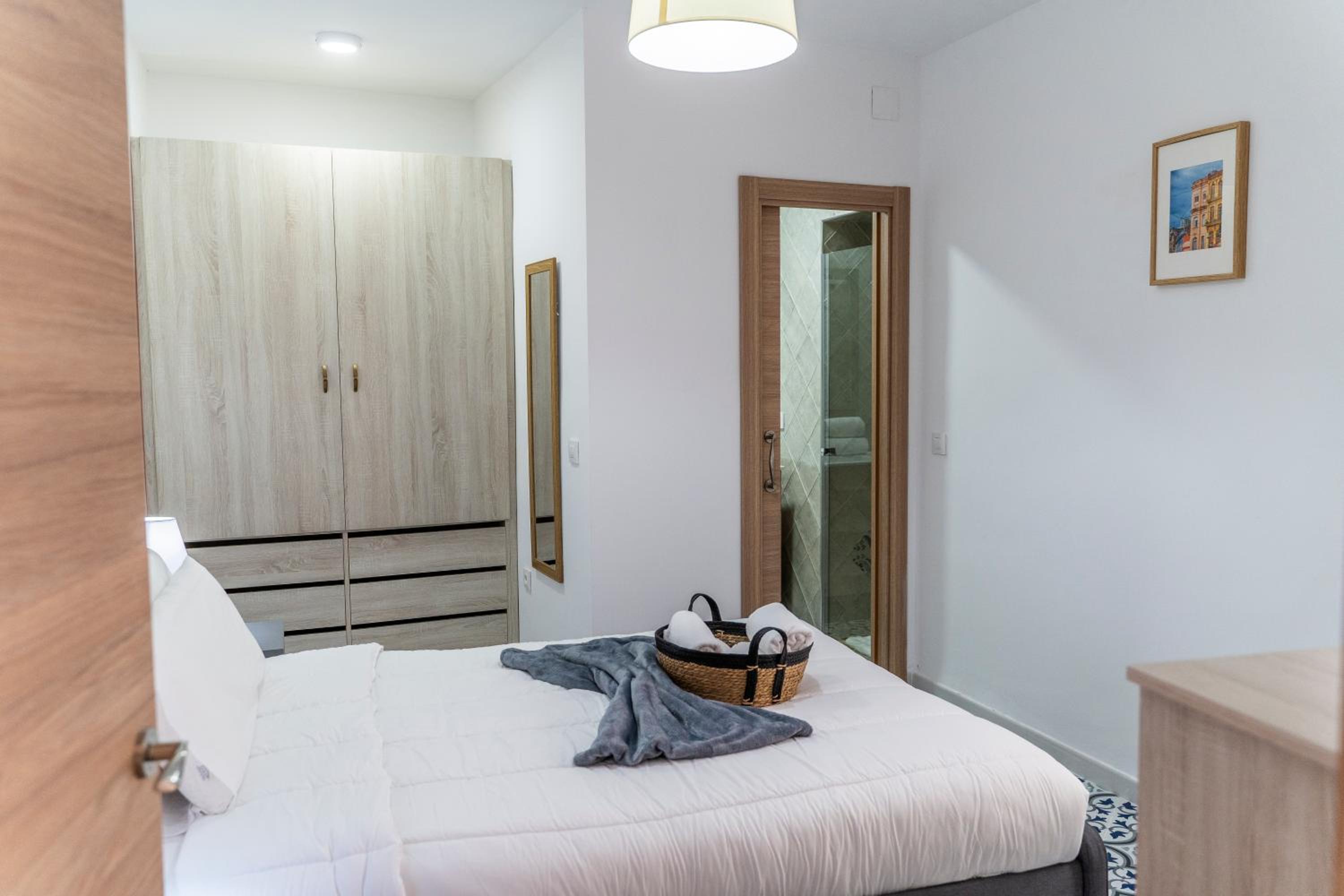 Apartamento de una habitación con terraza