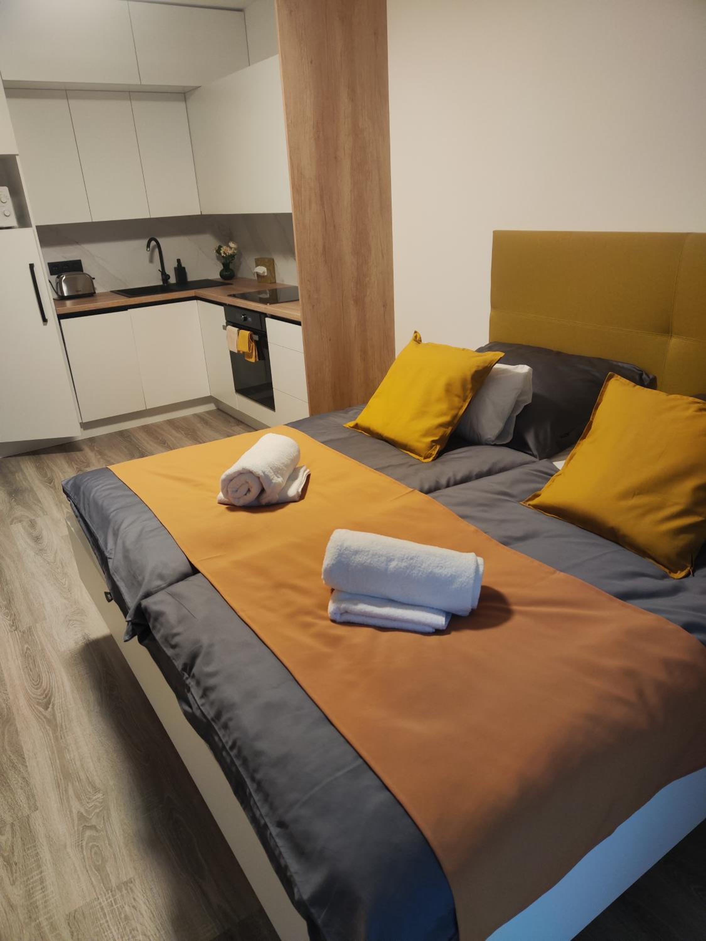 One-Bedroom Apartment with Balcony