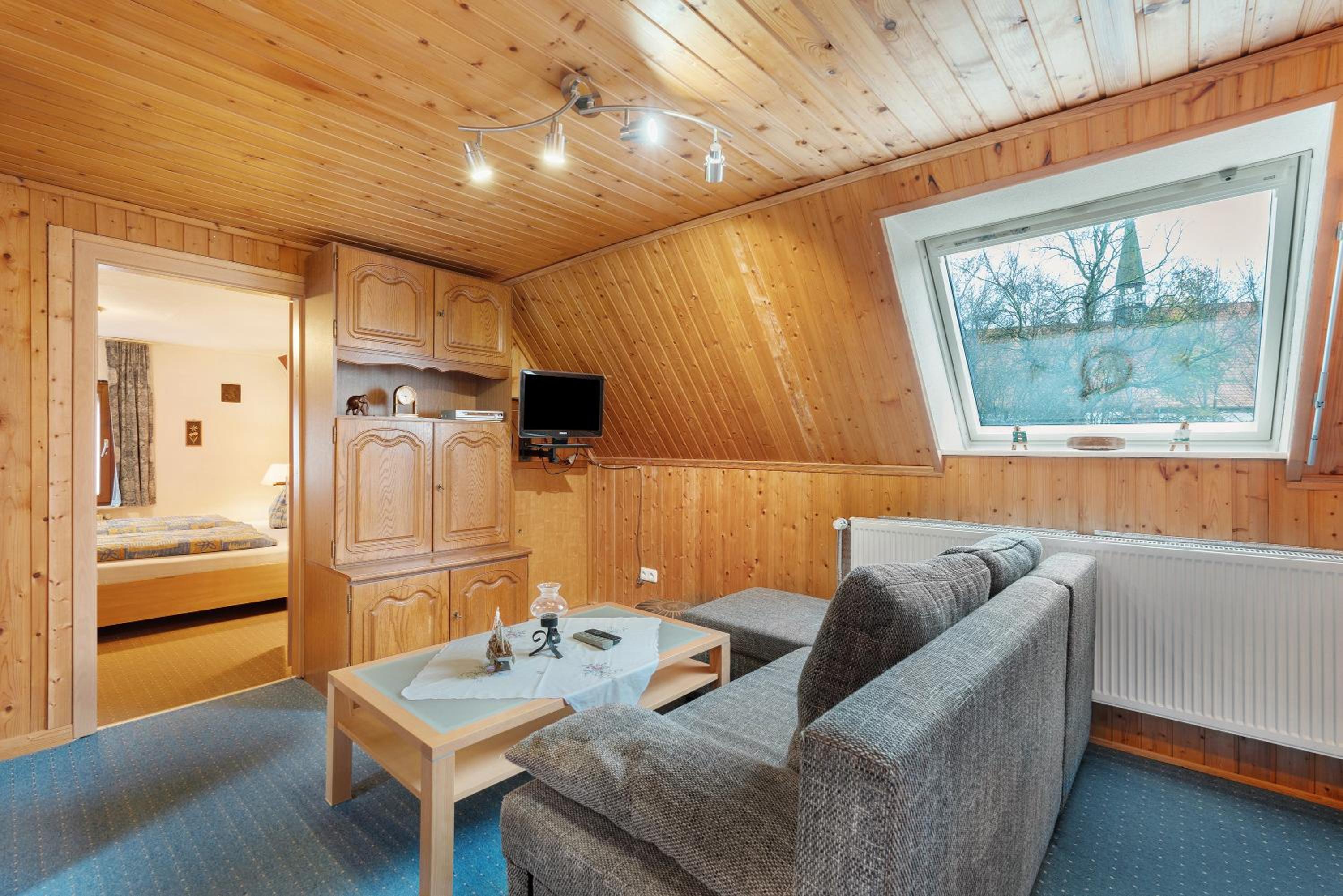 Two-Bedroom Deluxe Apartment with Garden View