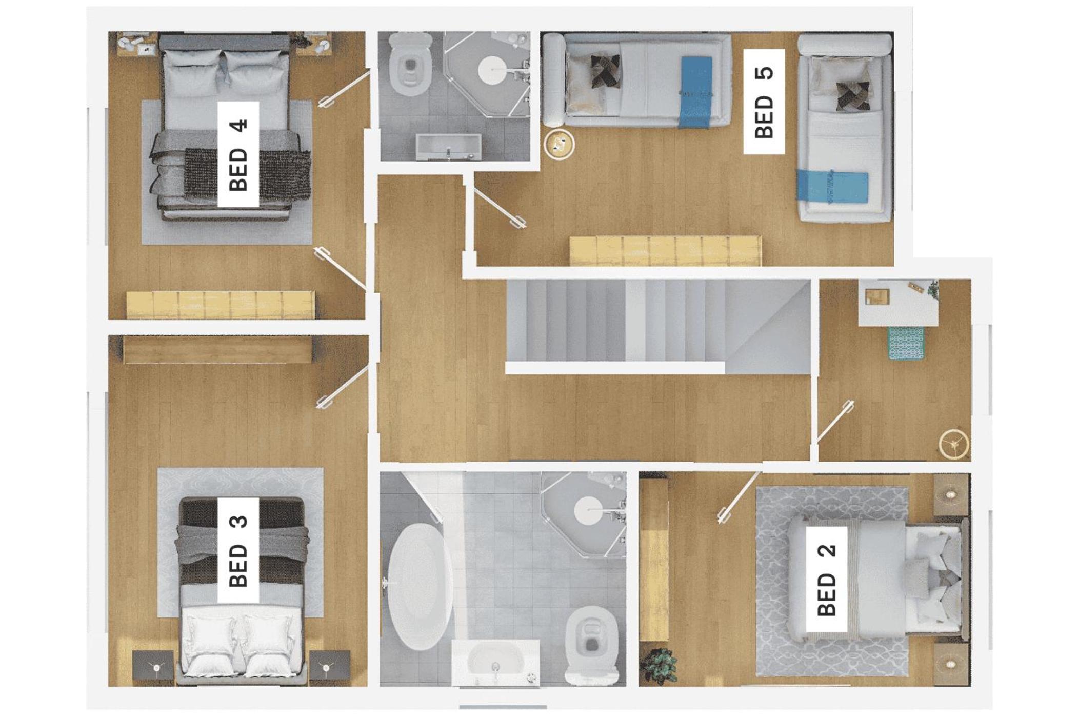 Six-Bedroom House photo 2