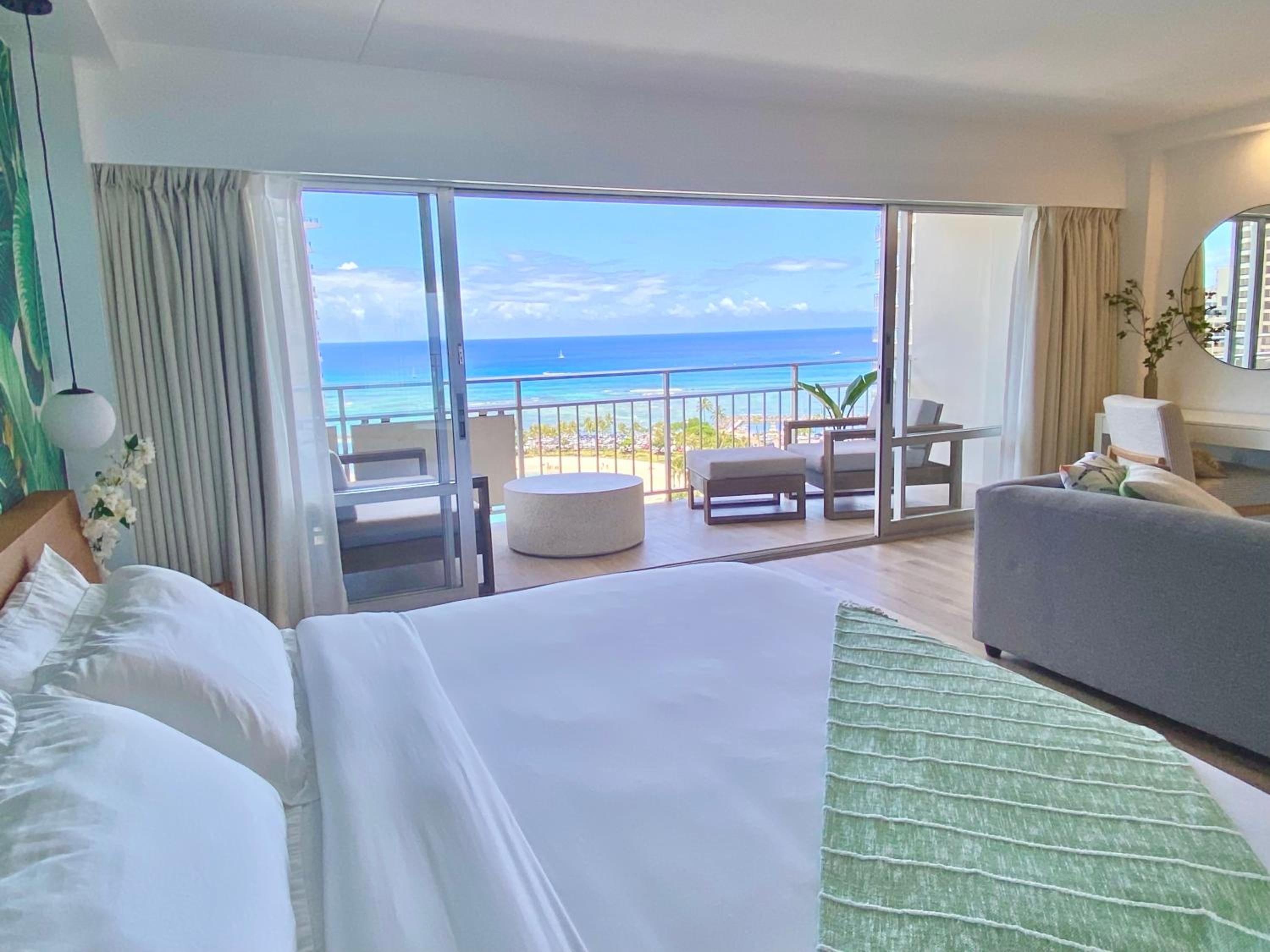 Panoramic Oceanview Resort - Full Kitchen in Each Unit, 2 Swimming Pools, Onsite Restaurants, Fireworks Every Friday: view from hotel room photo