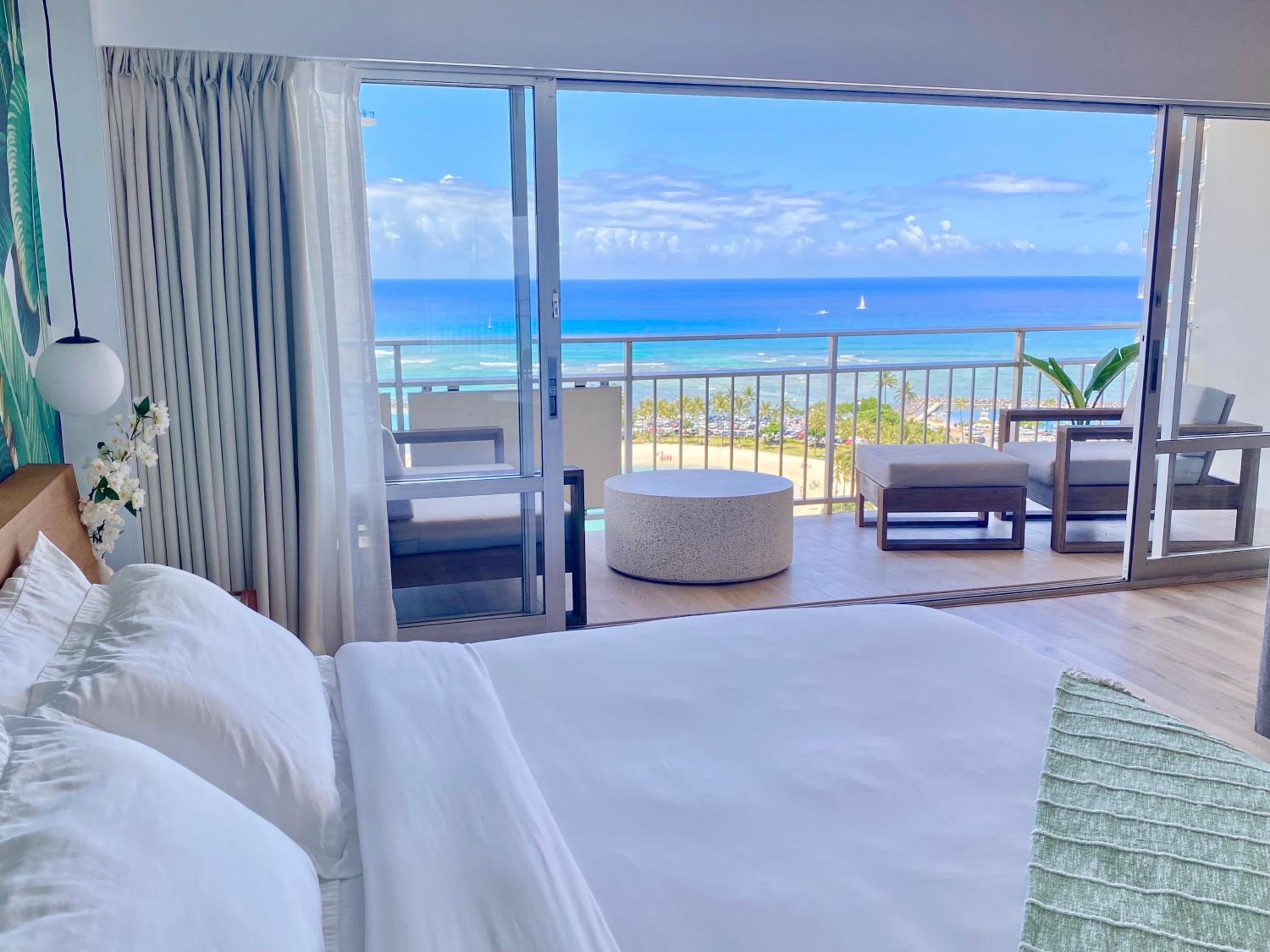 Panoramic Oceanview Resort - Full Kitchen in Each Unit, 2 Swimming Pools, Onsite Restaurants, Fireworks Every Friday: view from hotel room photo