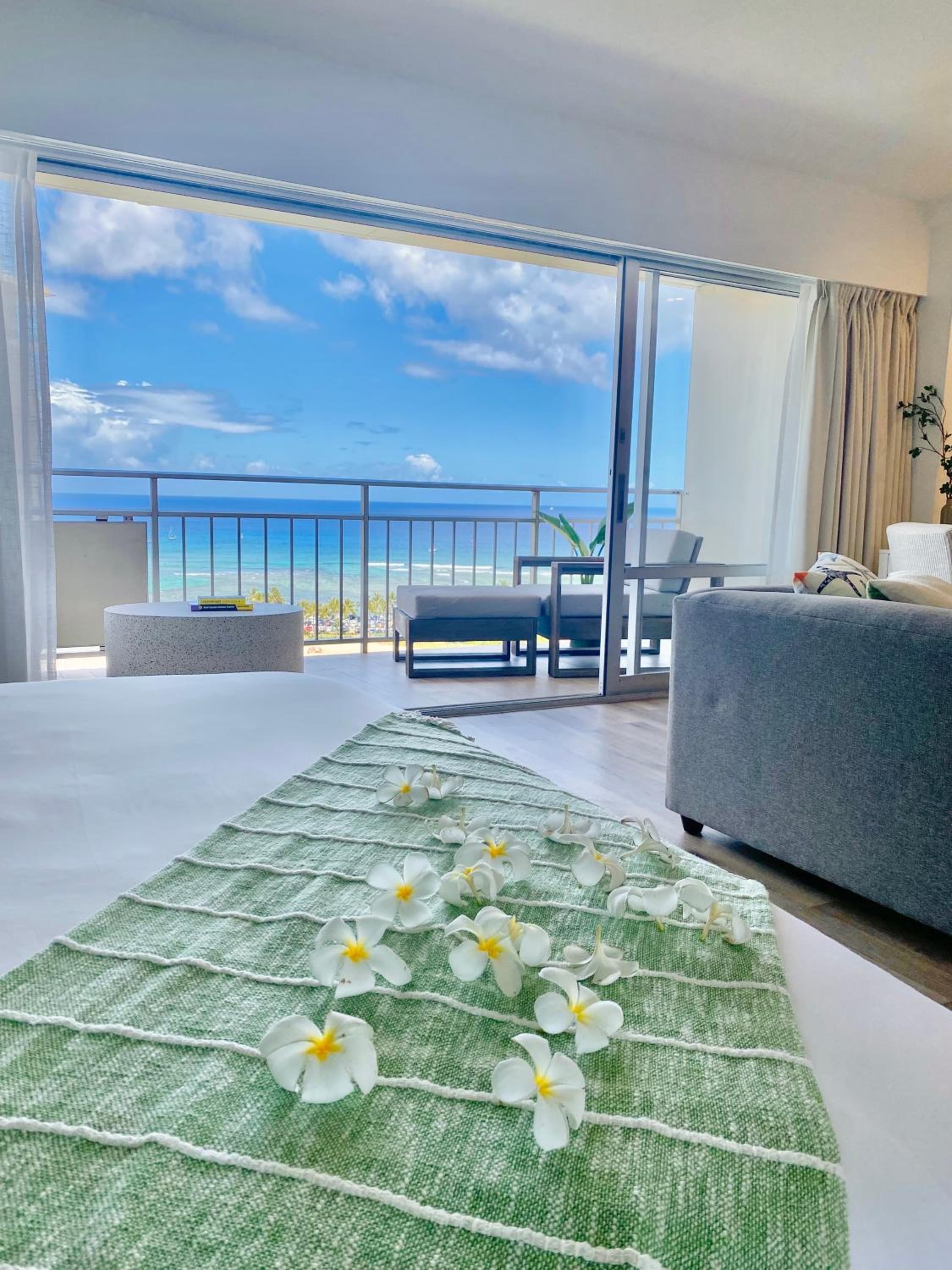 Panoramic Oceanview Resort - Full Kitchen in Each Unit, 2 Swimming Pools, Onsite Restaurants, Fireworks Every Friday: view from hotel room photo