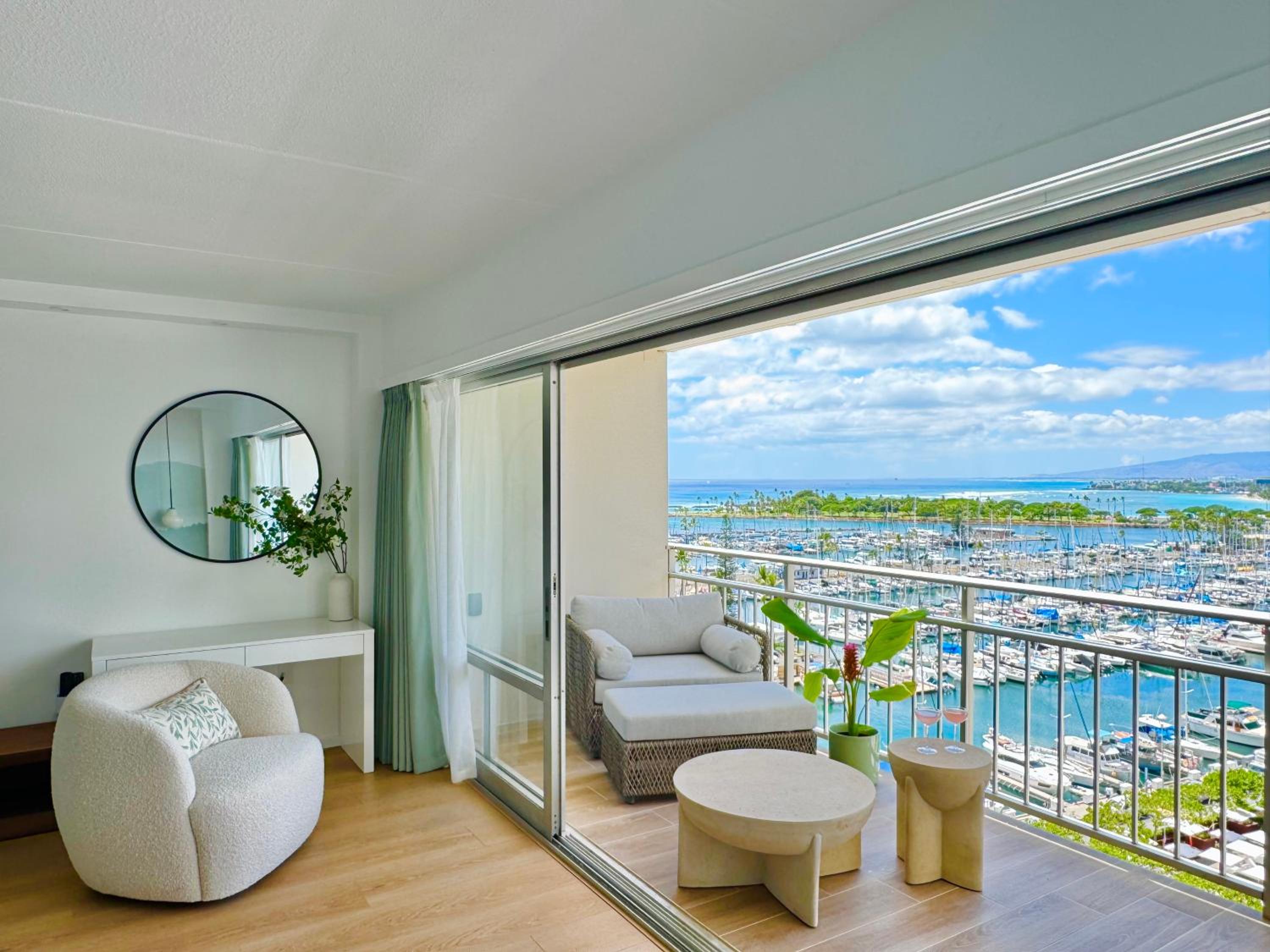 Panoramic Oceanview Resort - Full Kitchen in Each Unit, 2 Swimming Pools, Onsite Restaurants, Fireworks Every Friday: view from hotel room photo
