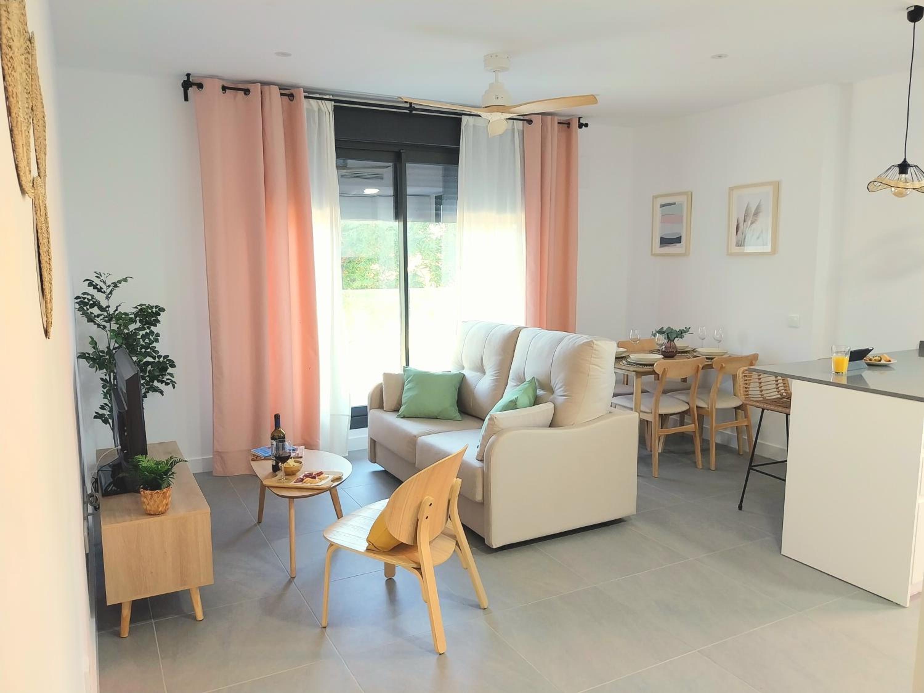 Apartamento de dos habitaciones