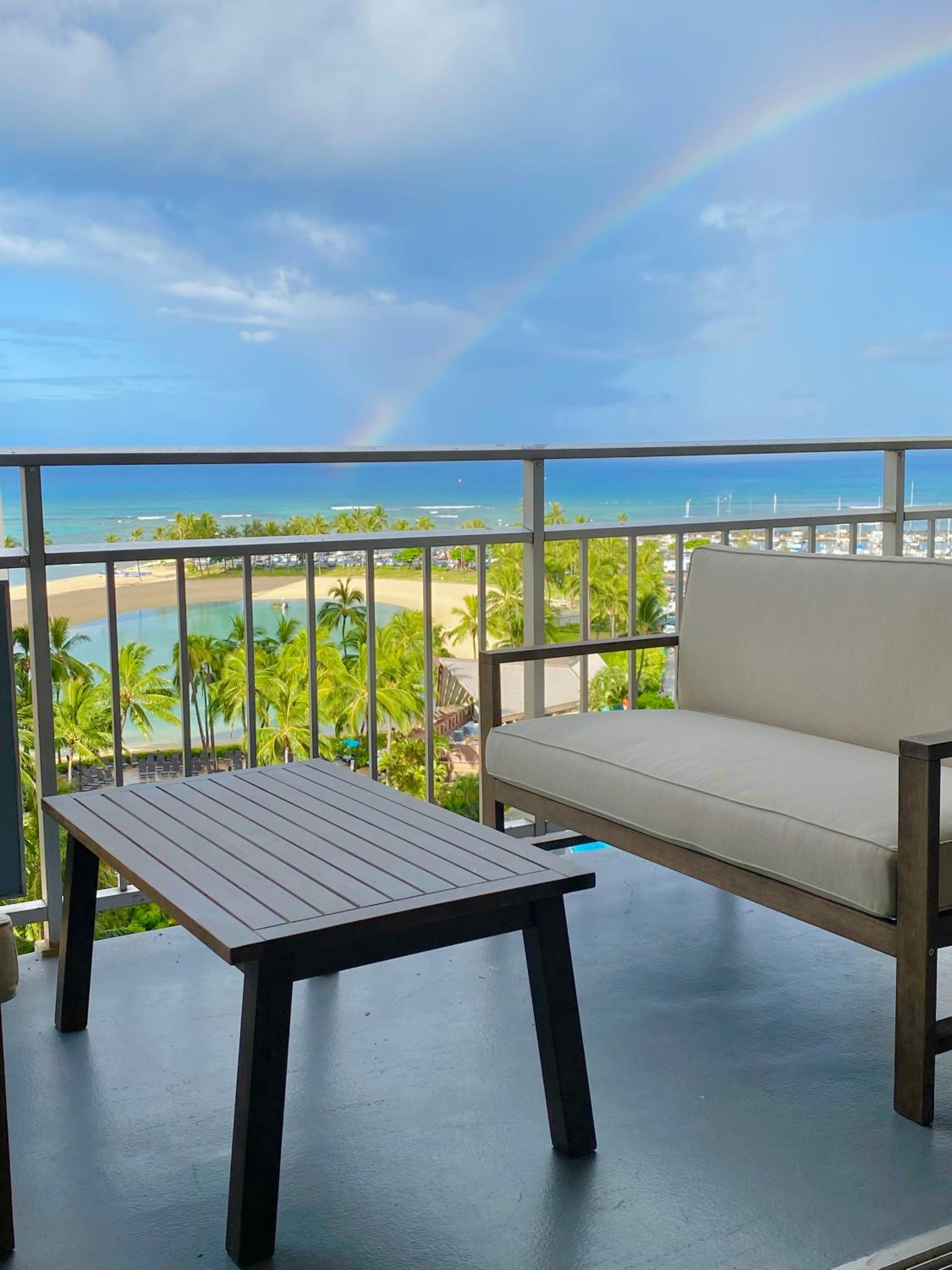 Panoramic Oceanview Resort - Full Kitchen in Each Unit, 2 Swimming Pools, Onsite Restaurants, Fireworks Every Friday: balcony & terrace photo