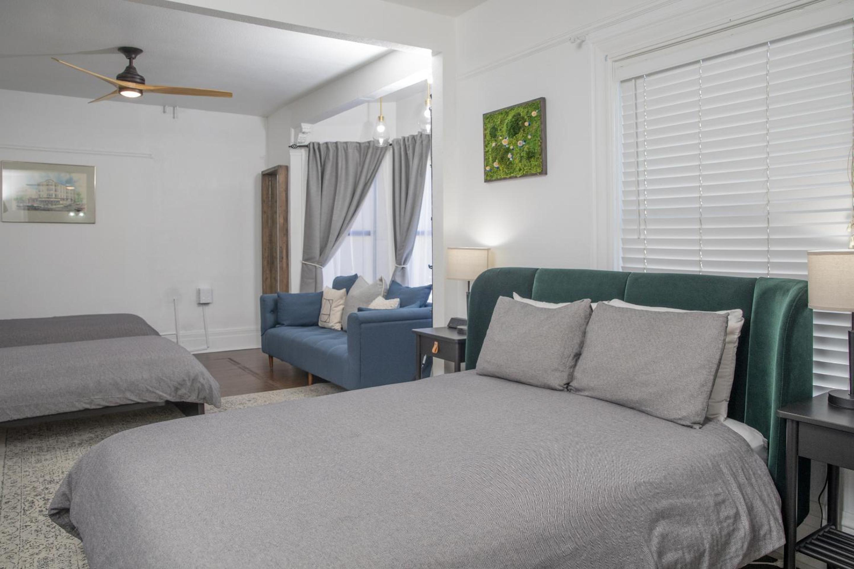 Family Room with Shared Bathroom