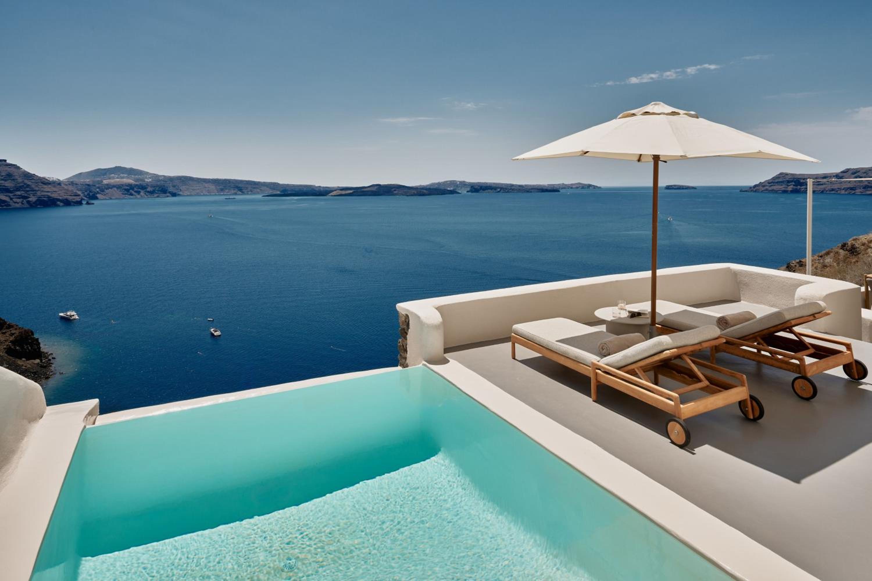 Air of Mystery Villa, 1 Bedroom Villa, 1 King, Caldera view with Whirlpool and Private Pool