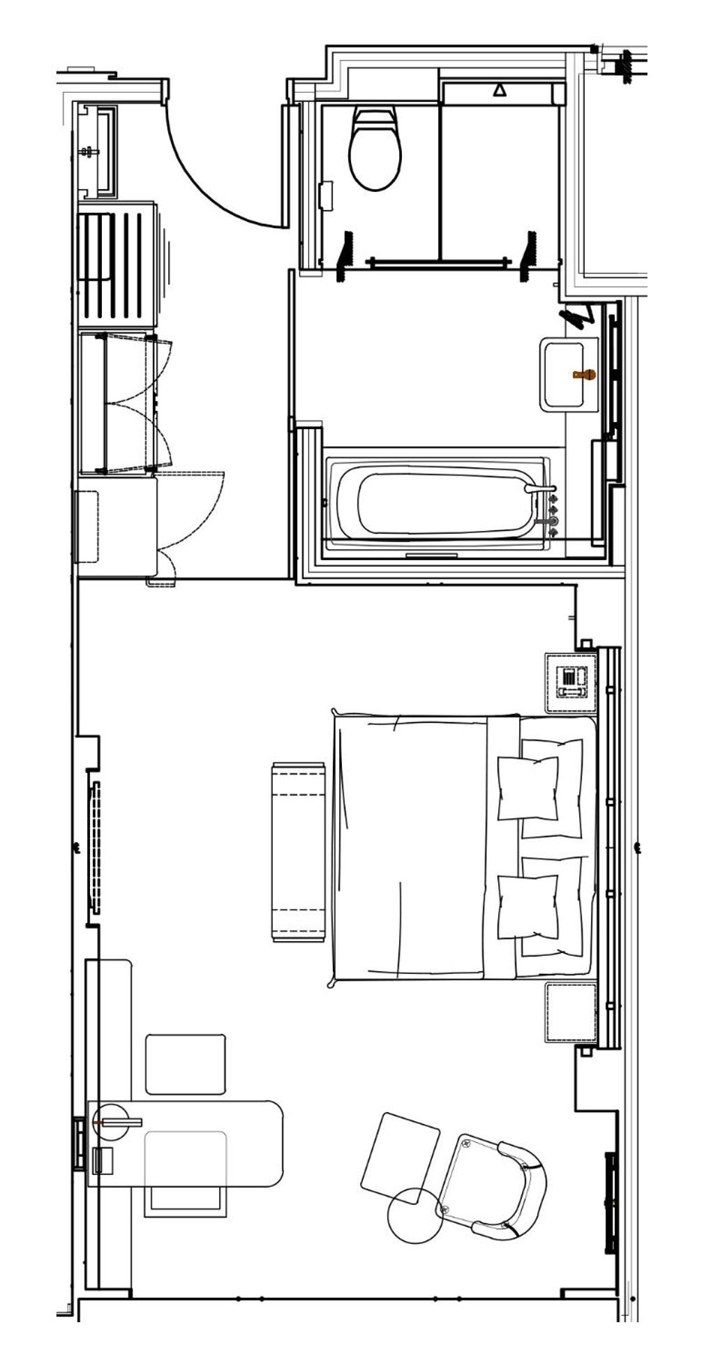 Luxury King Club Room with Club Millésime Access and City View thumbnail 5